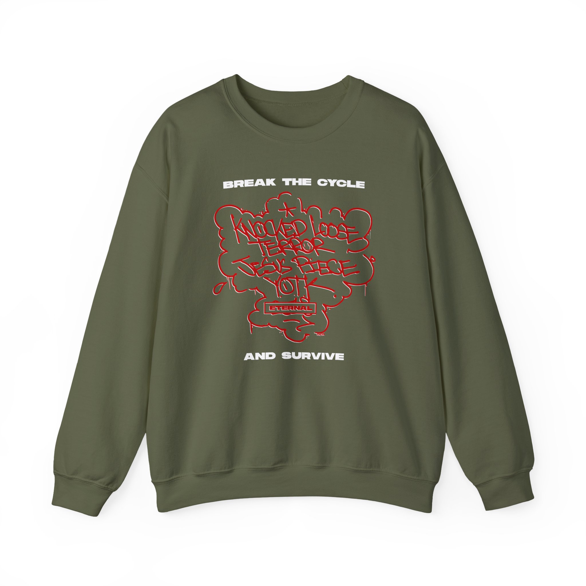 Year of the Knife Unisex Heavy Blend Crewneck Sweatshirt