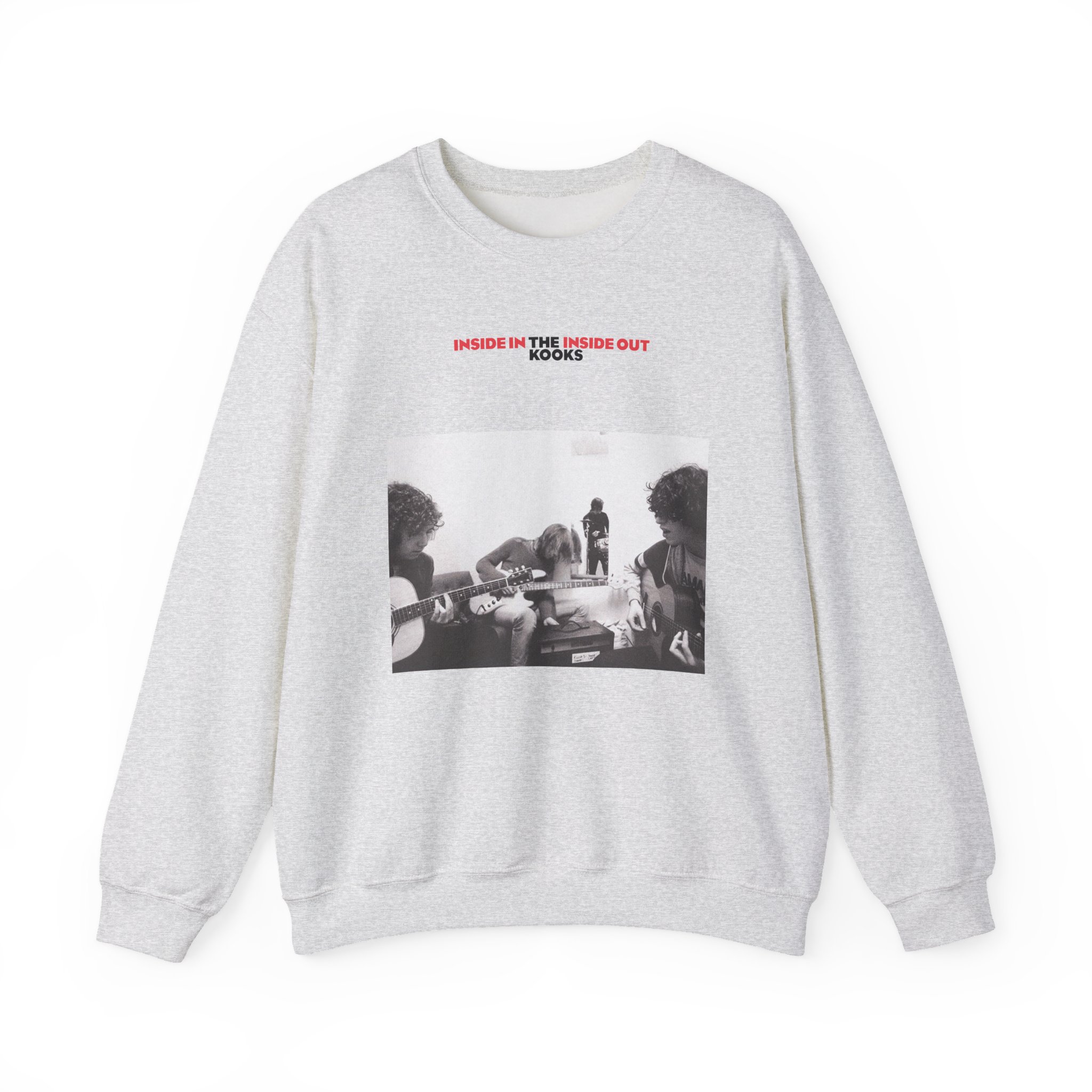 The Kooks Inside In inside Out Album Cover Unisex Heavy Blendâ„¢ Crewneck Sweatshirt