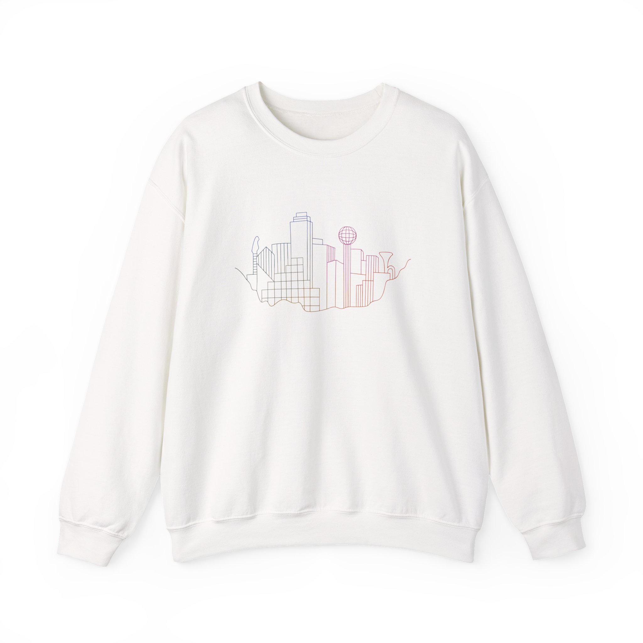 Snarky Puppy Empire Central Skyline Unisex Heavy Blend Crewneck Sweatshirt