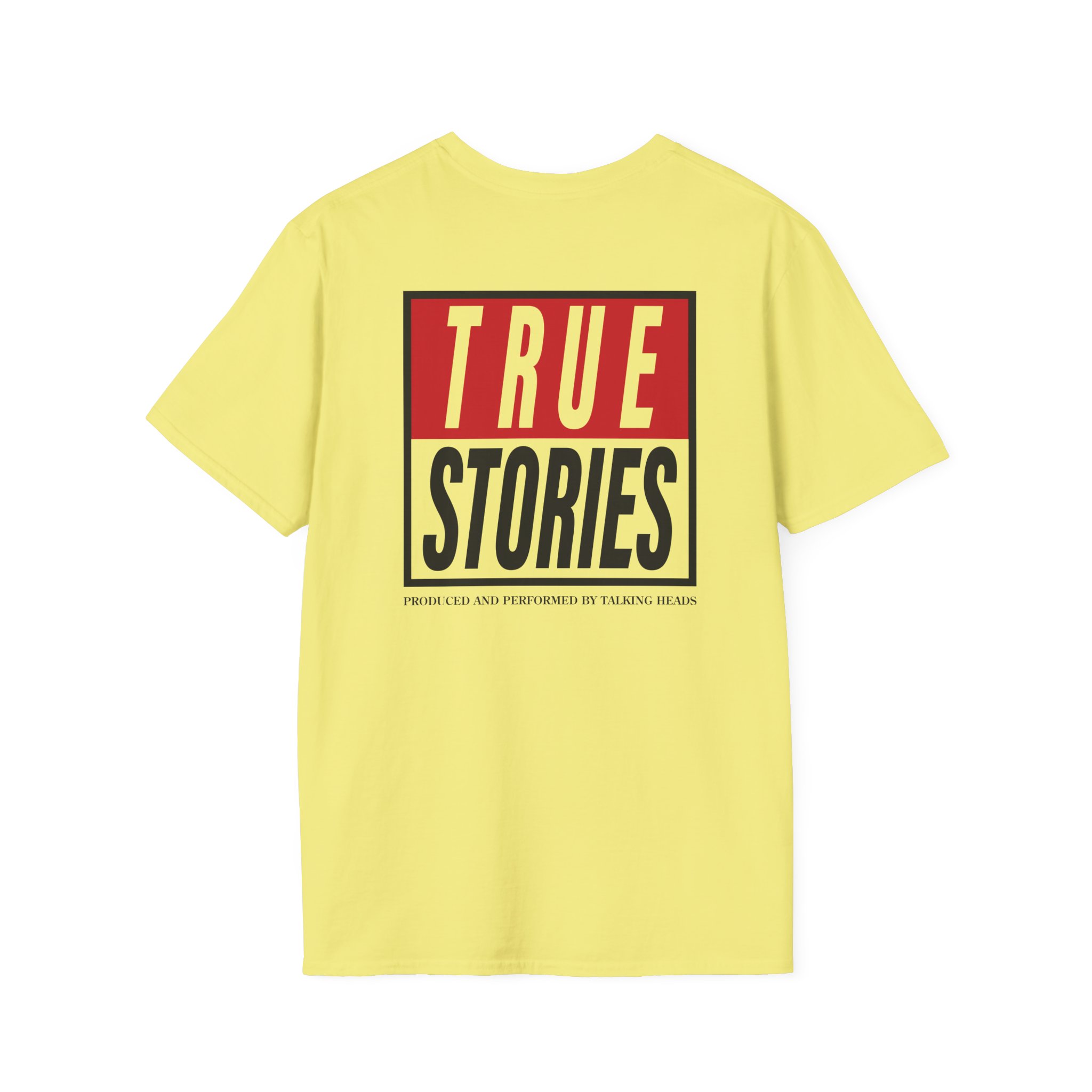 Talking Heads True Stories Unisex Softstyle T-Shirt