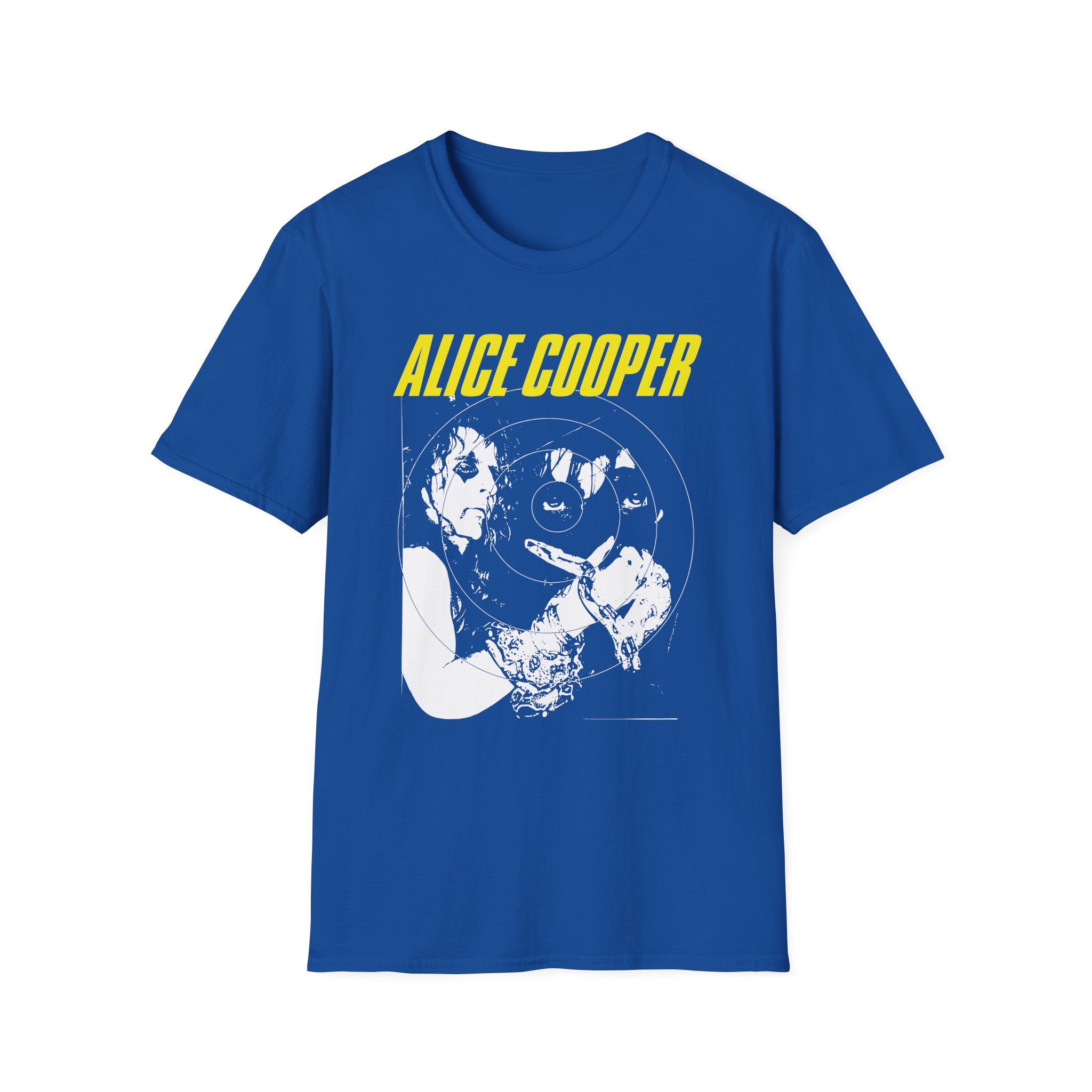 Alice Cooper Radial Horror Unisex Softstyle T-Shirt