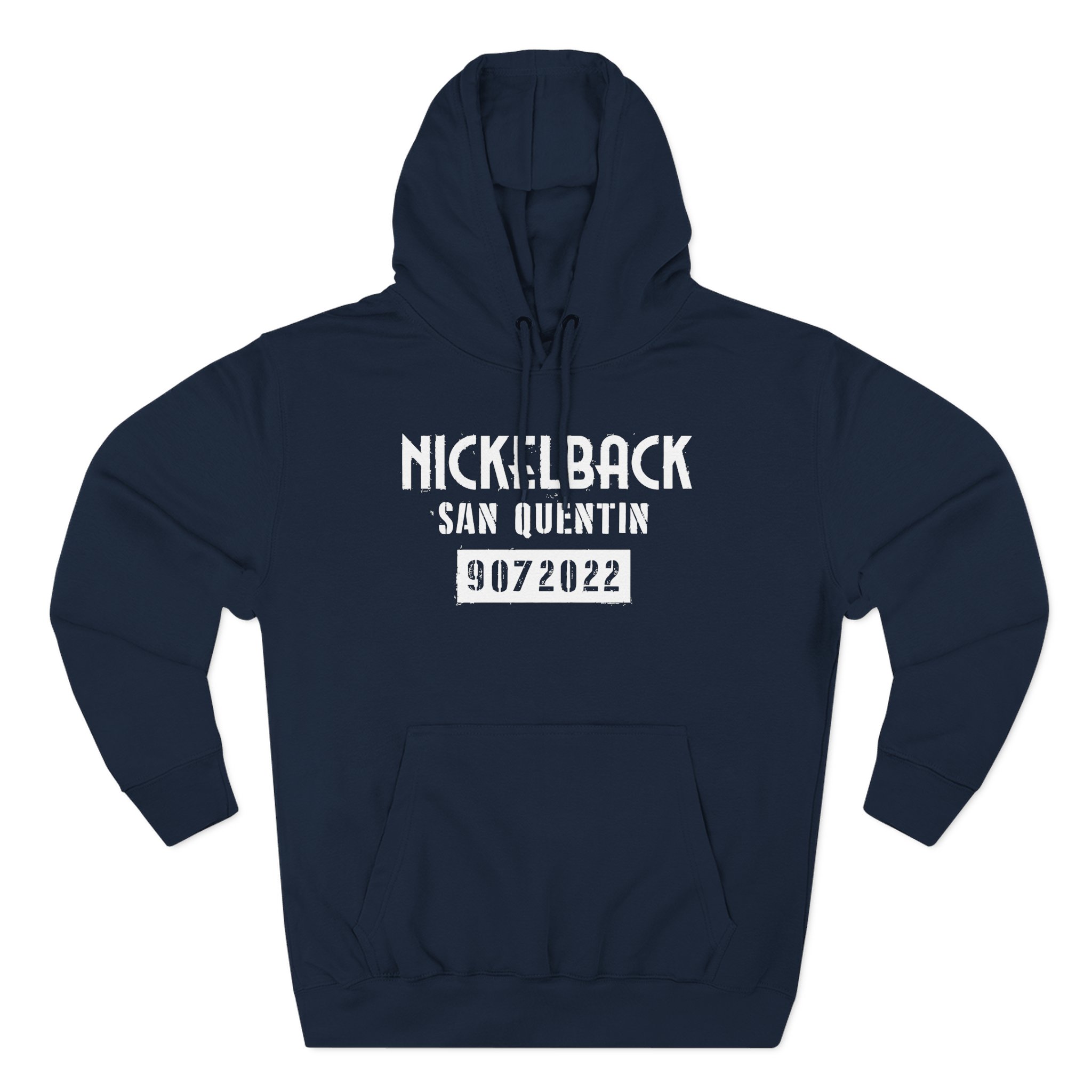 Nickelback San Quentin Three-Panel Fleece Hoodie