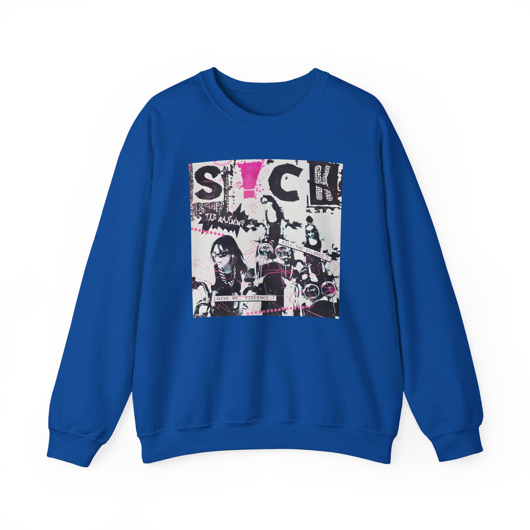 The Warning Black S!ck Unisex Heavy Blendâ„¢ Crewneck Sweatshirt