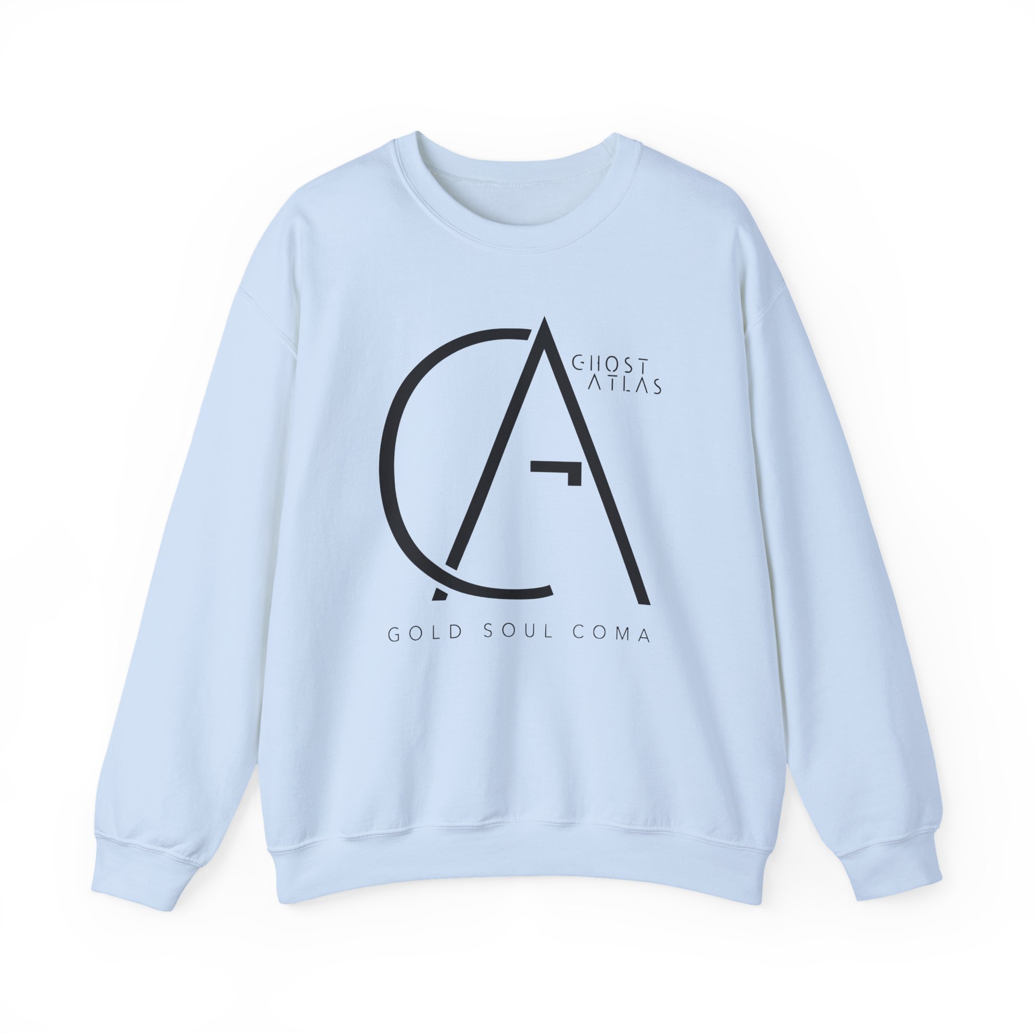 Ghost Atlas Unisex Heavy Blendâ„¢ Crewneck Sweatshirt