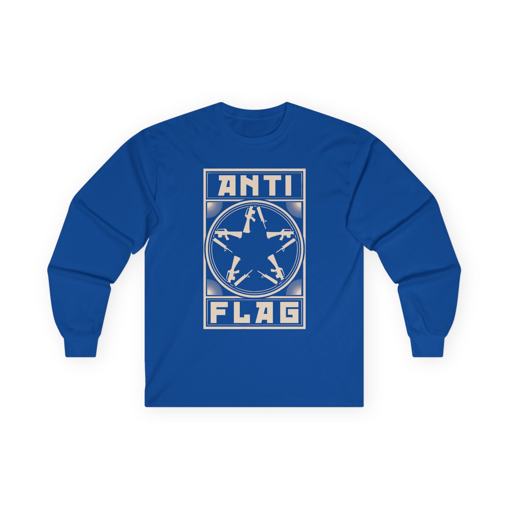 Anti Flag Comrade Gunstar Unisex Ultra Cotton Long Sleeve Tee