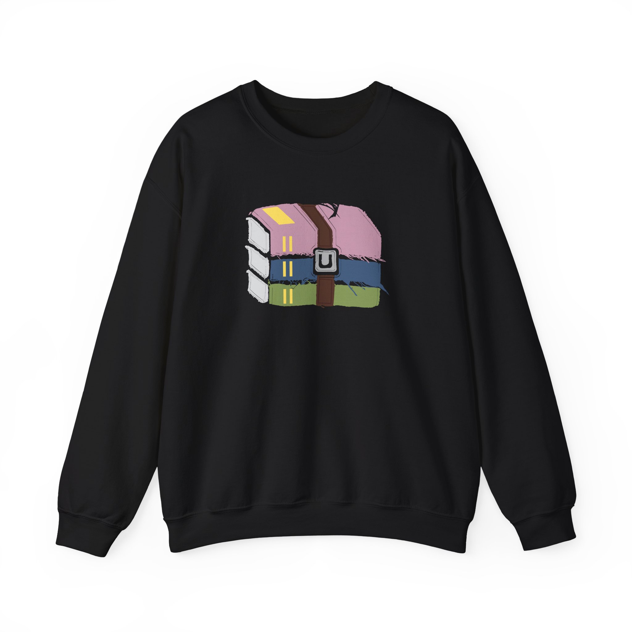 Winrar Frayed Logo Unisex Heavy Blendâ„¢ Crewneck Sweatshirt