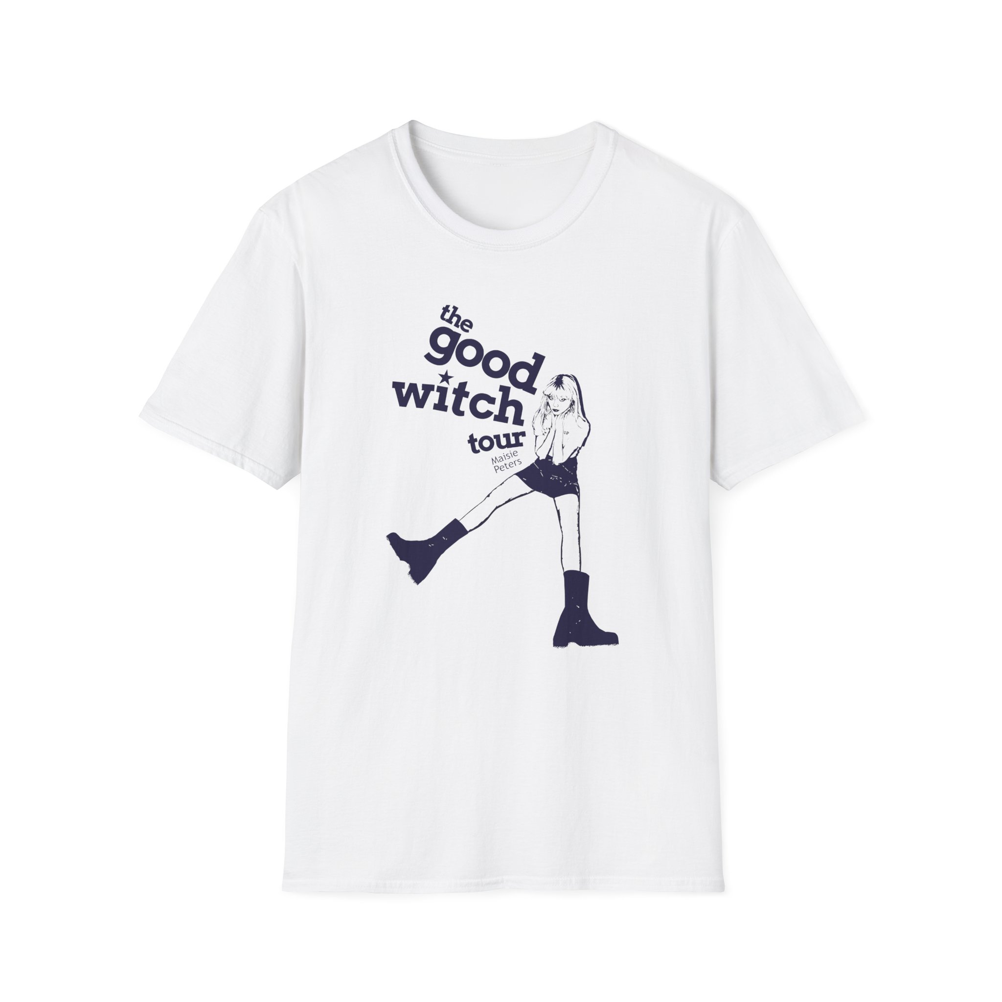 Maisie Peters the Good With Uk/eu 23/24 Tour Unisex Softstyle T-Shirt