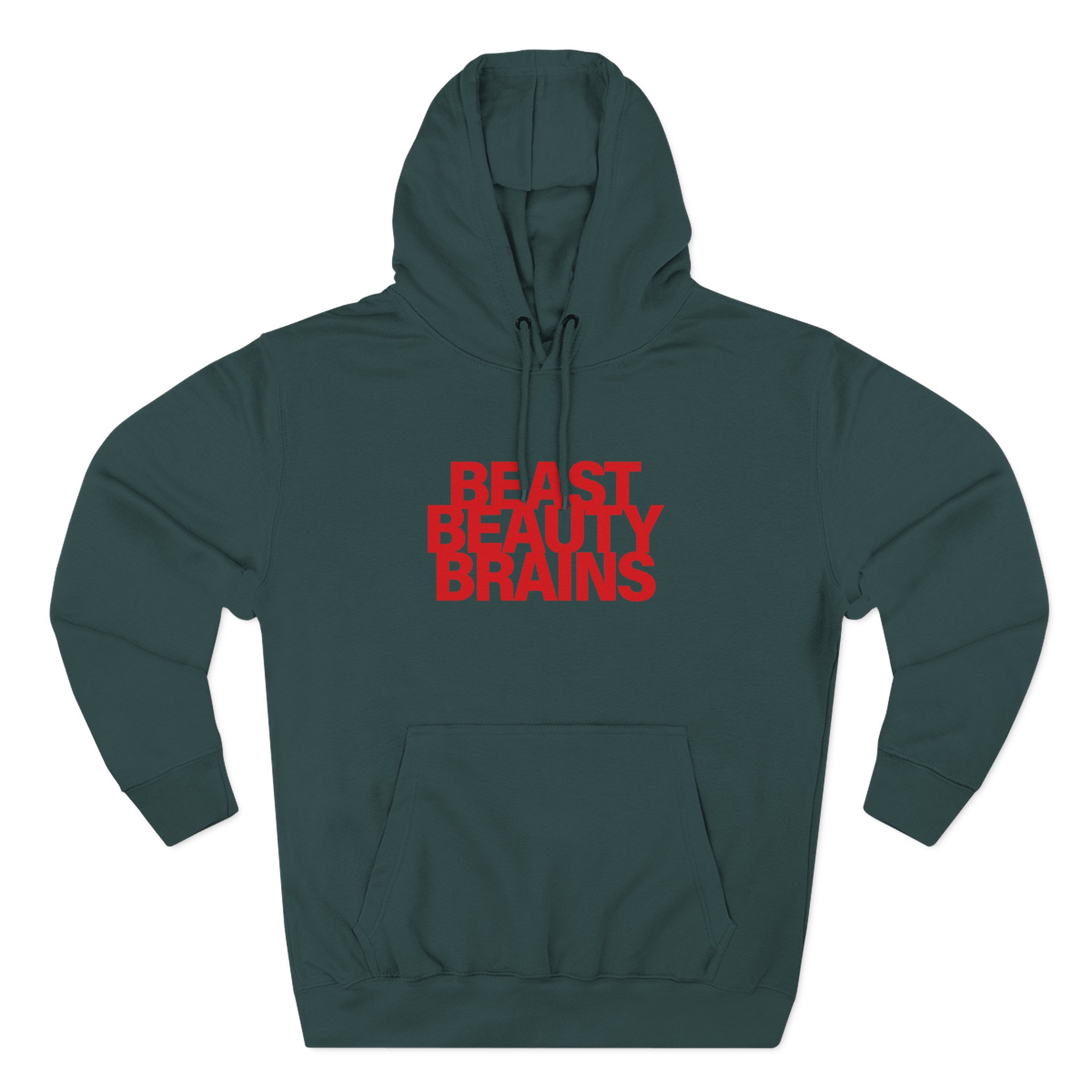 Ilona Maher Beast Beauty Brains Iconic Three-Panel Fleece Hoodie