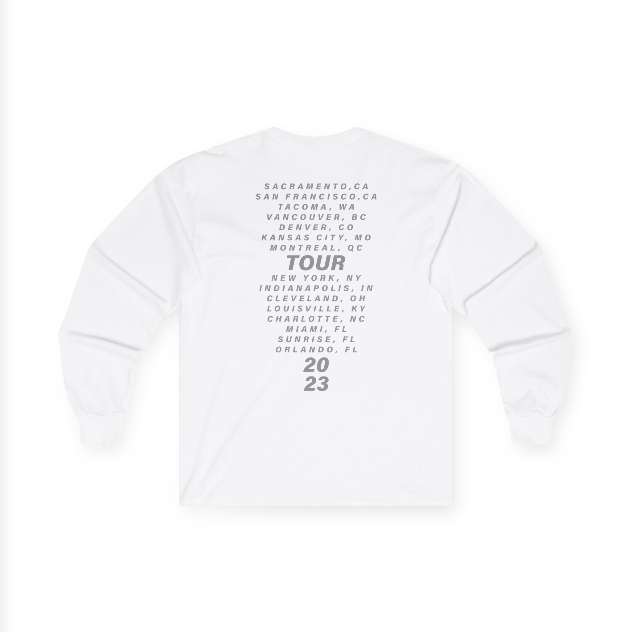 P!nk Trustfall Charcoal Unisex Ultra Cotton Long Sleeve Tee