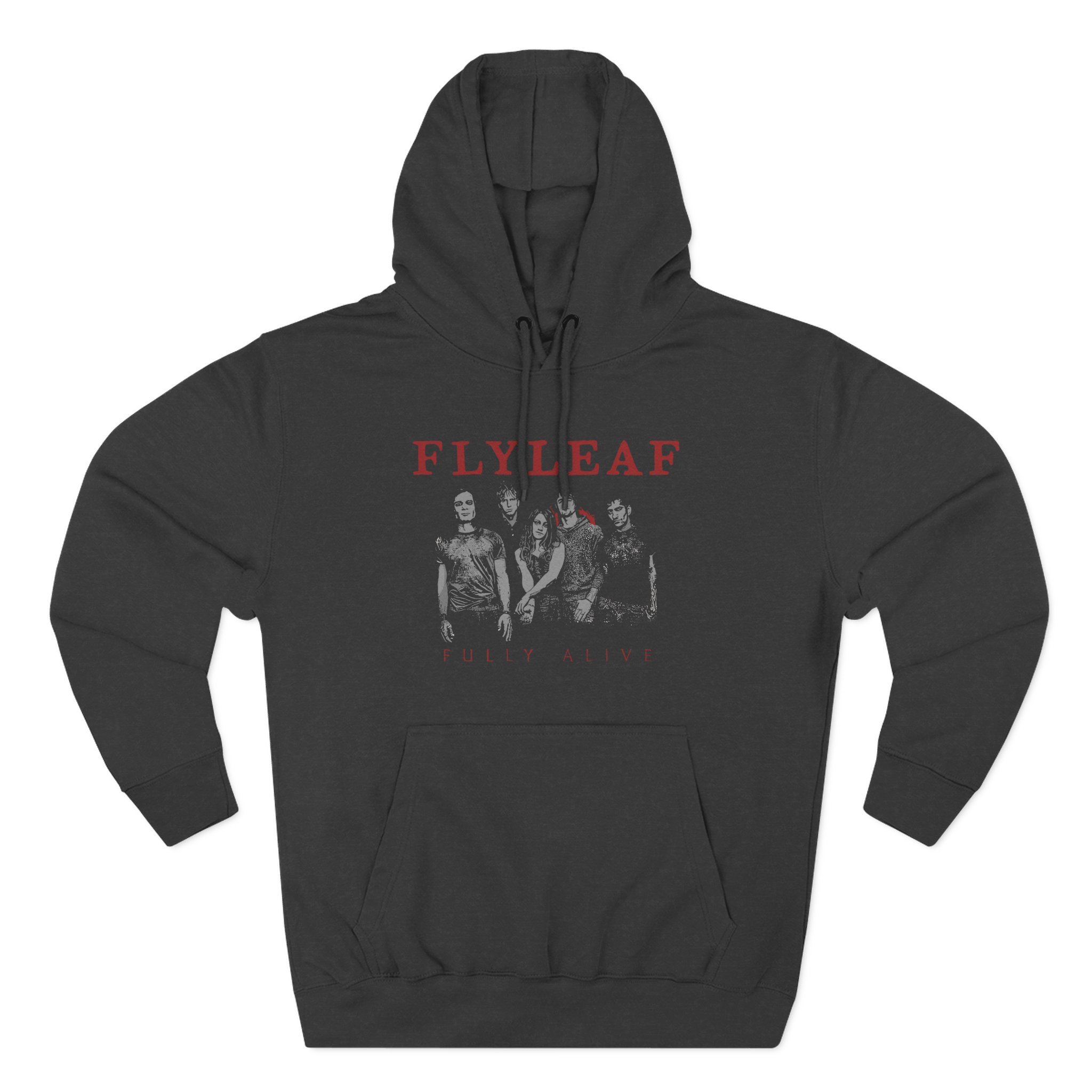 Flyleaf Fully Alive Three-Panel Fleece Hoodie