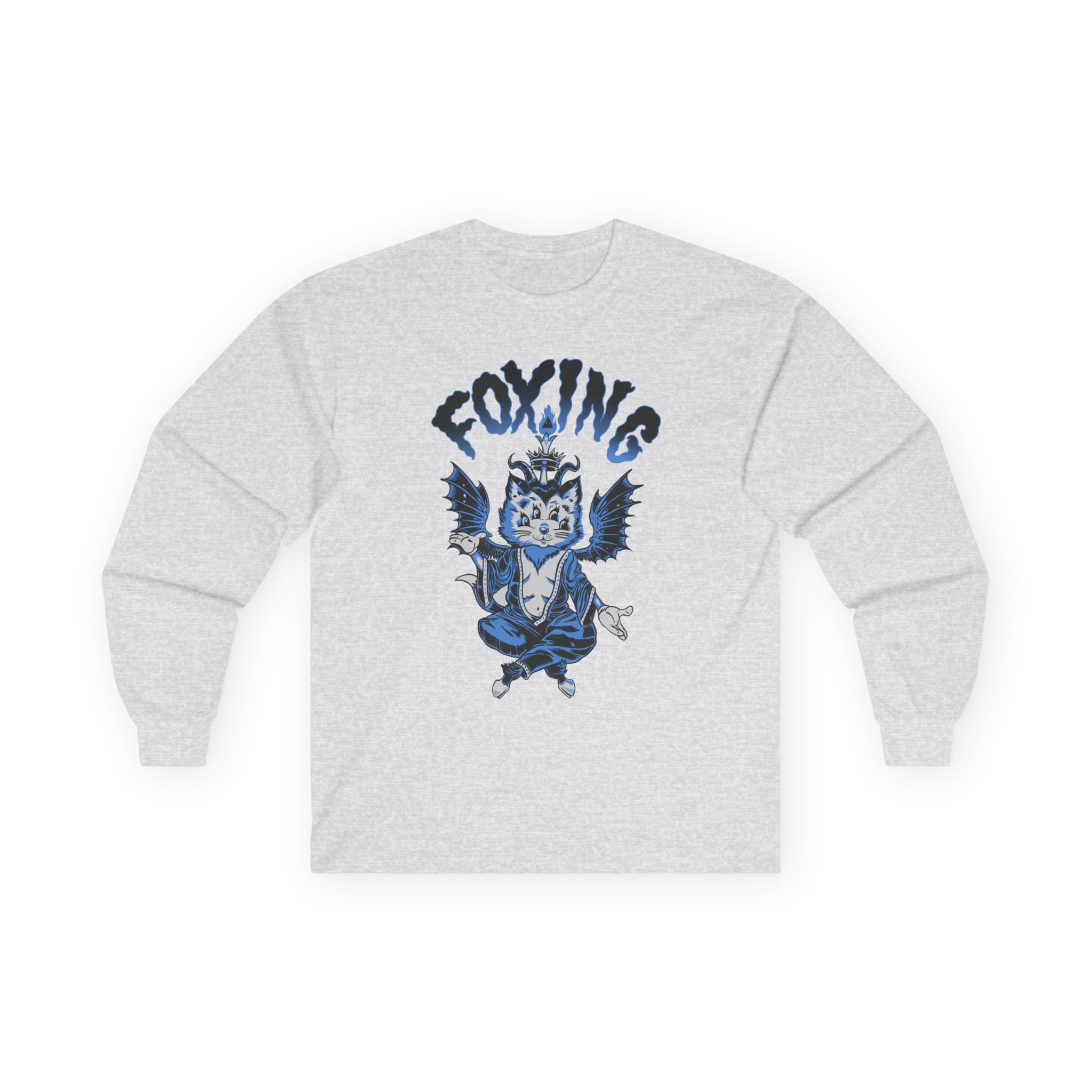 Foxing Four-eyed Cat Unisex Ultra Cotton Long Sleeve Tee