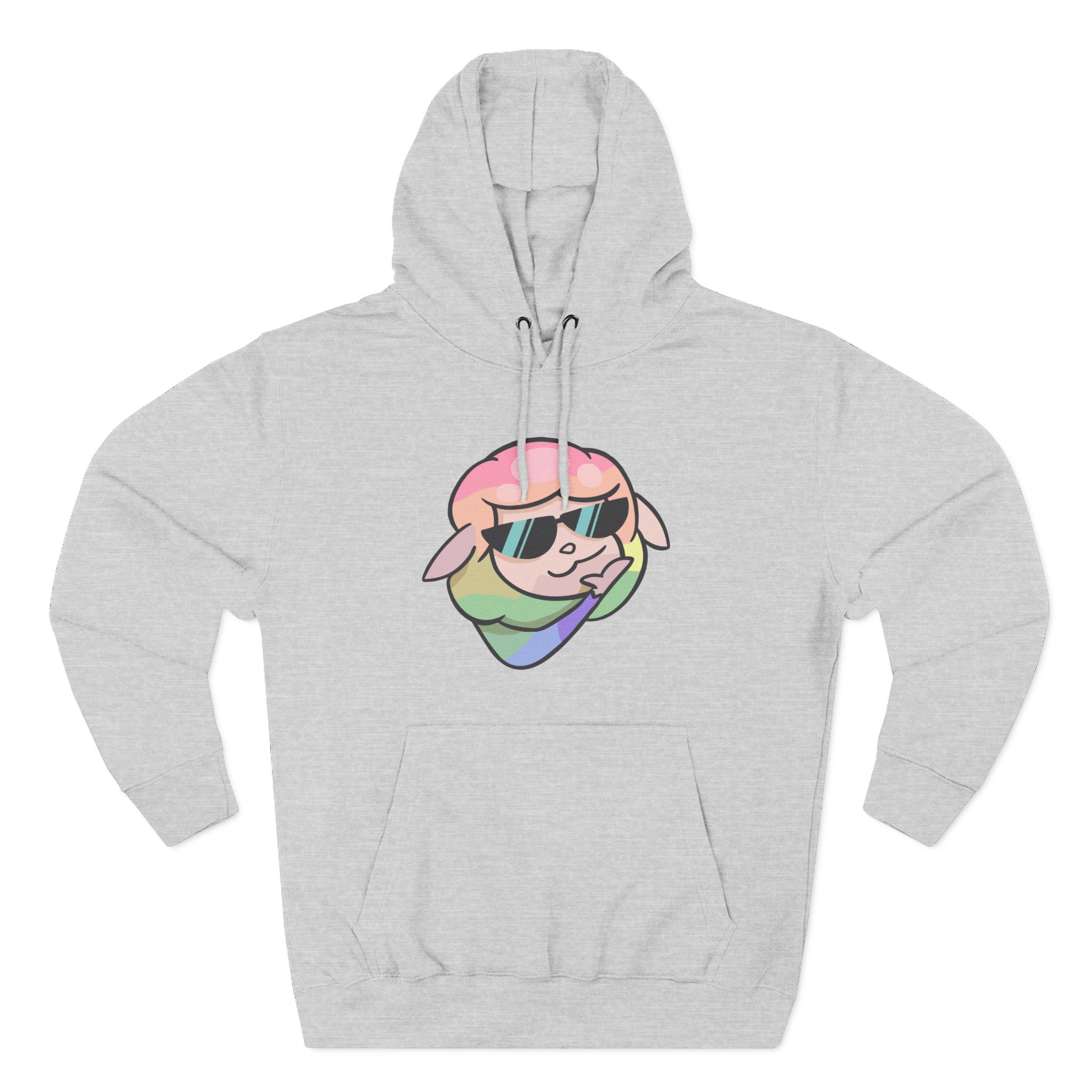 Captain Puffy Three-Panel Fleece Hoodie