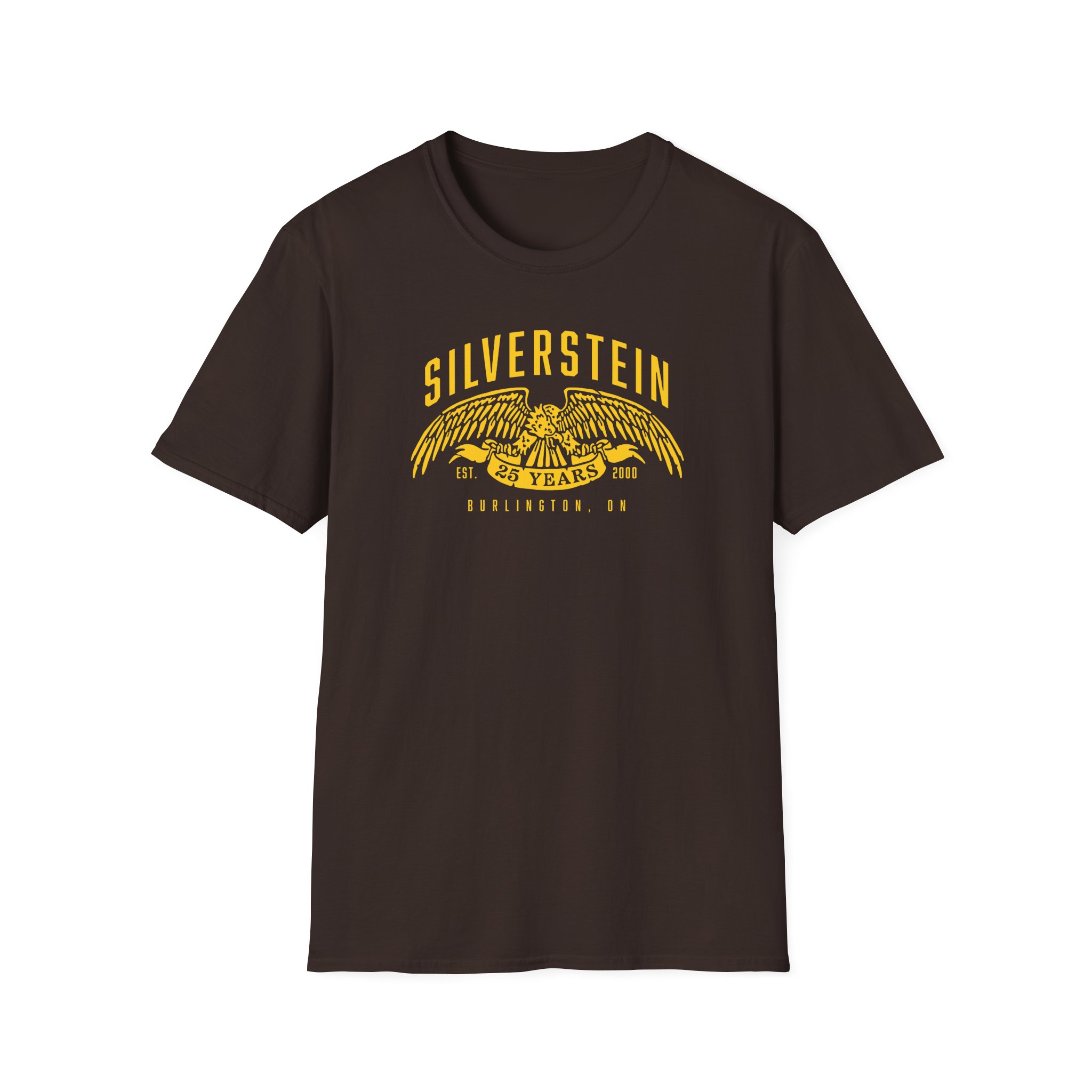 Silverstein Eagle Maroon Unisex Softstyle T-Shirt