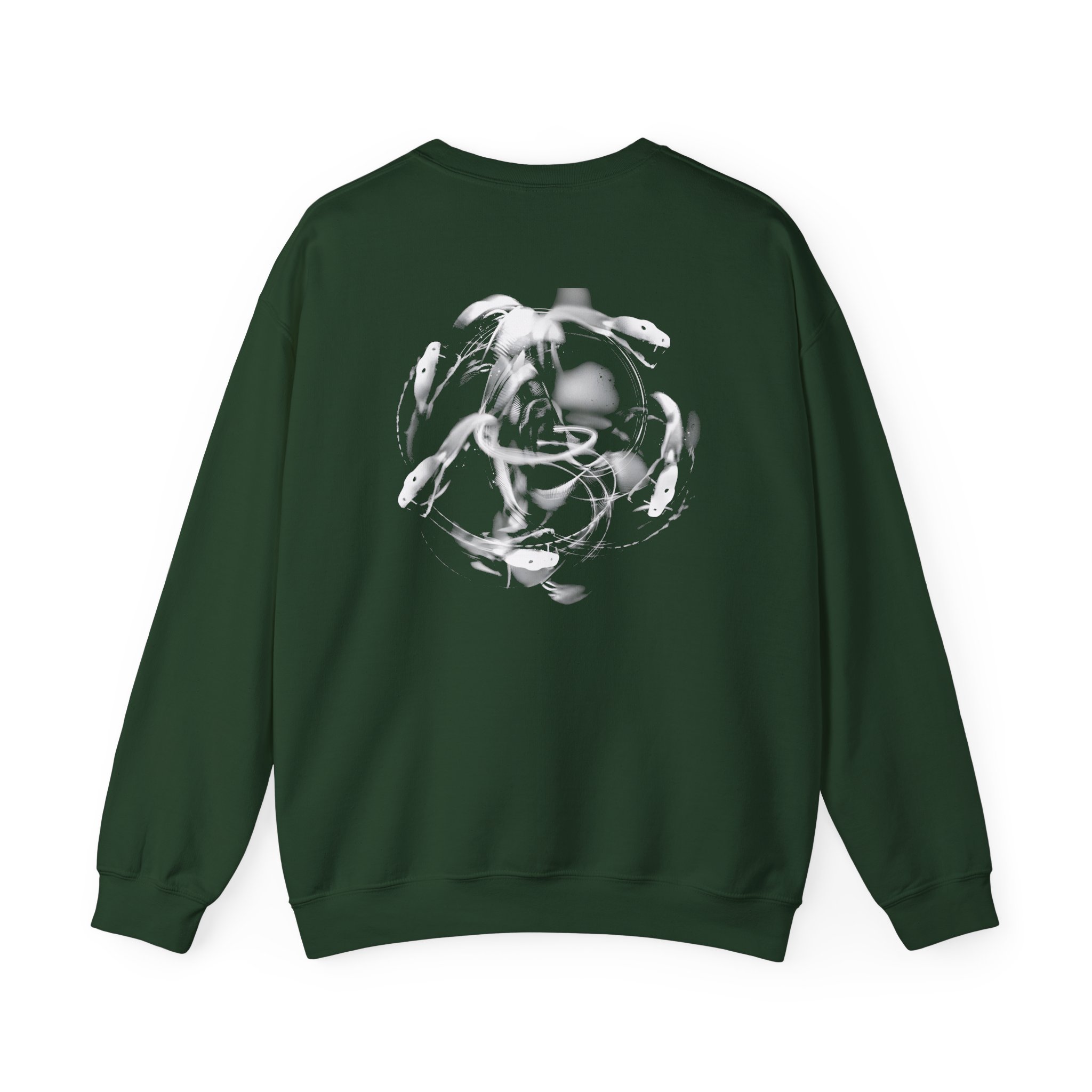 Meduza Serpente Circle Unisex Heavy Blendâ„¢ Crewneck Sweatshirt