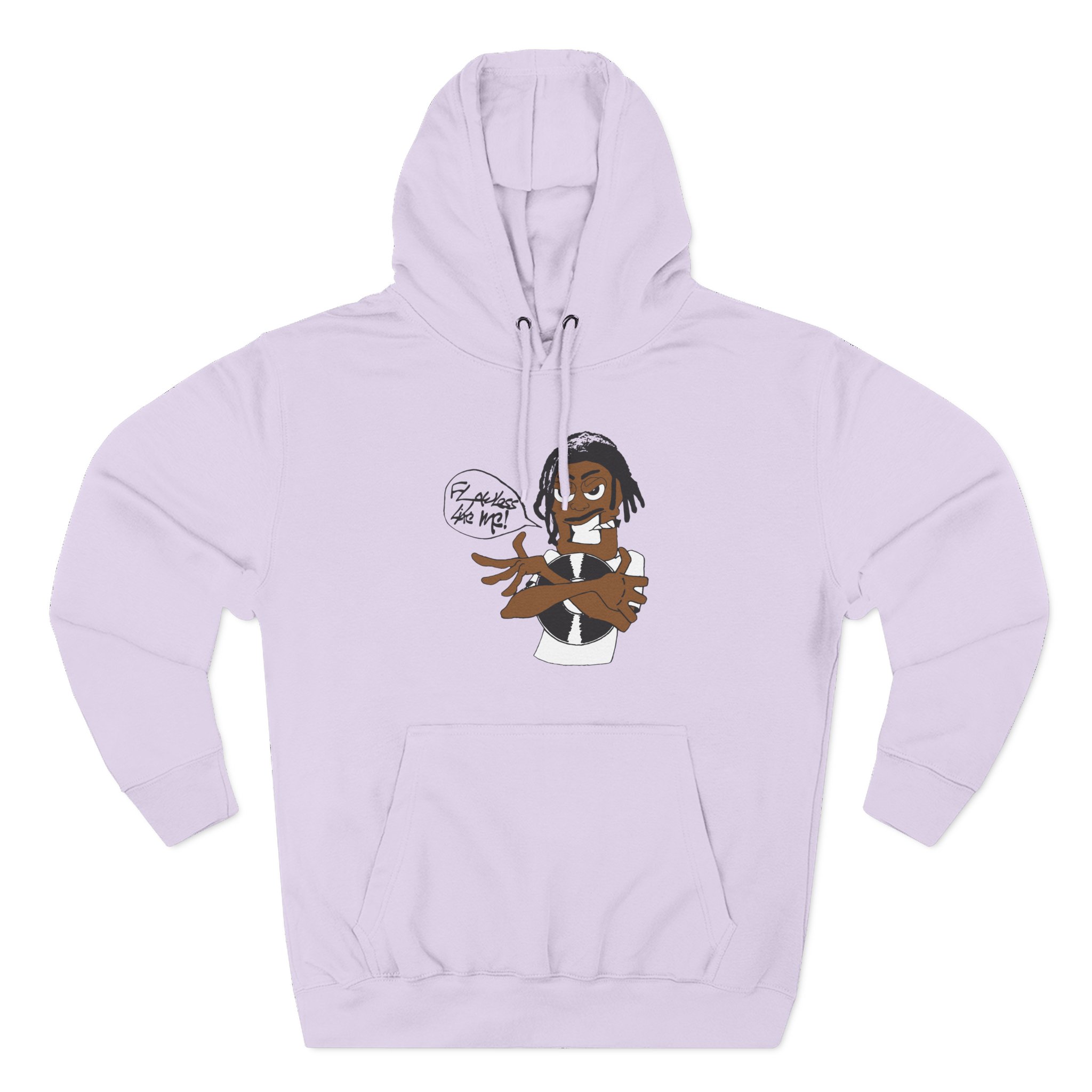 Lucki Flawless Like Me Three-Panel Fleece Hoodie
