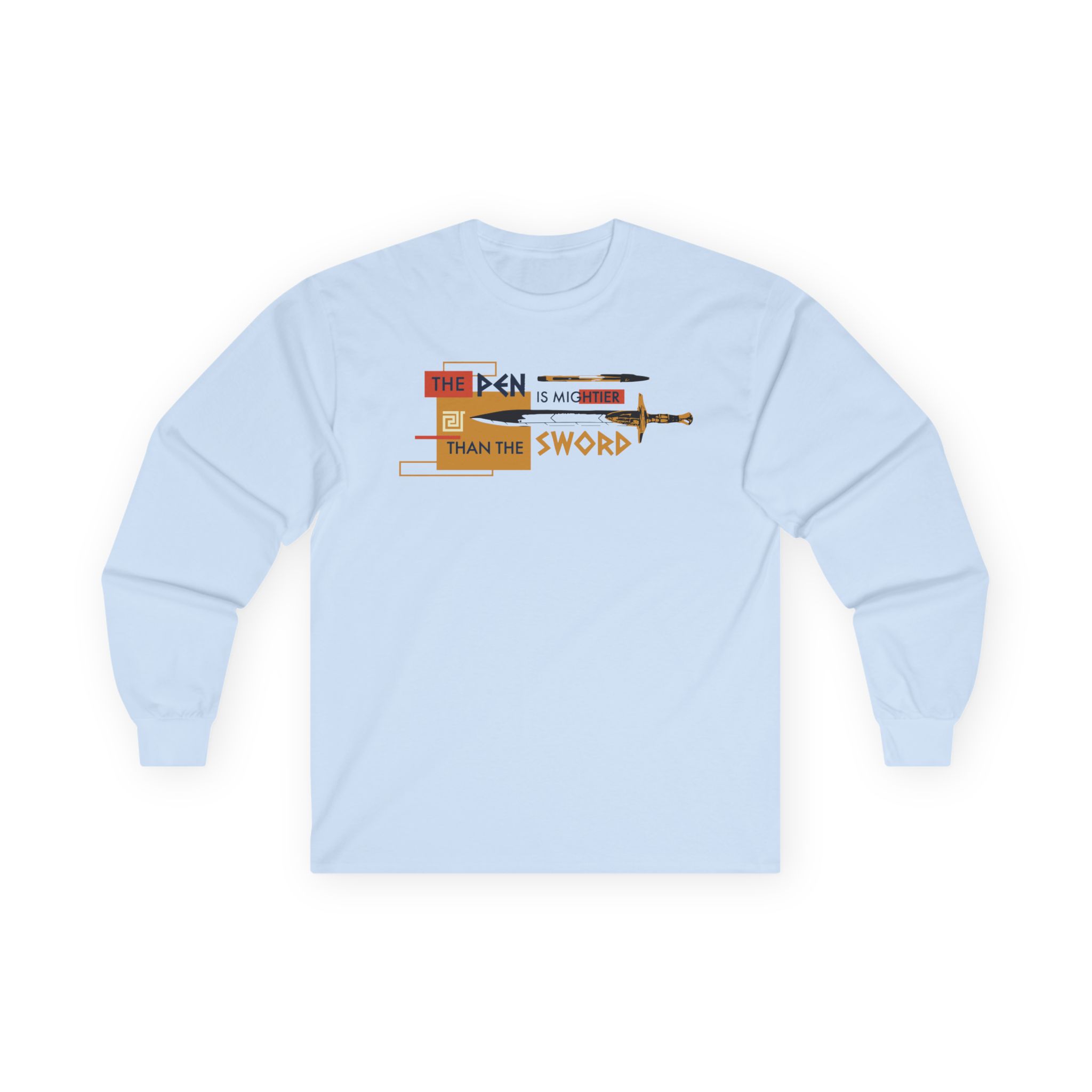 Percy Jackson Pen Mightier Than Sword Unisex Ultra Cotton Long Sleeve Tee