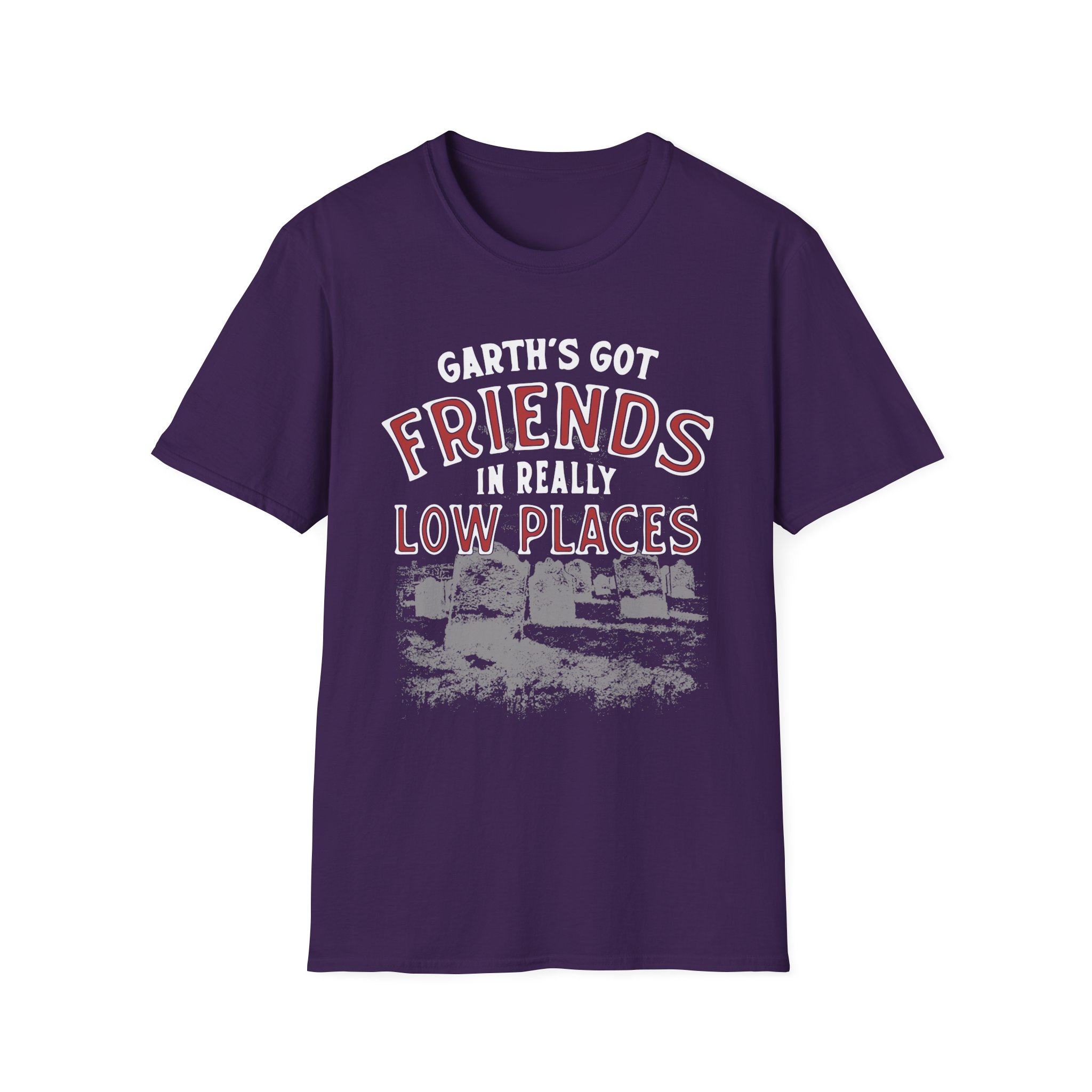 Ymh Friends In Really Low Places Unisex Softstyle T-Shirt