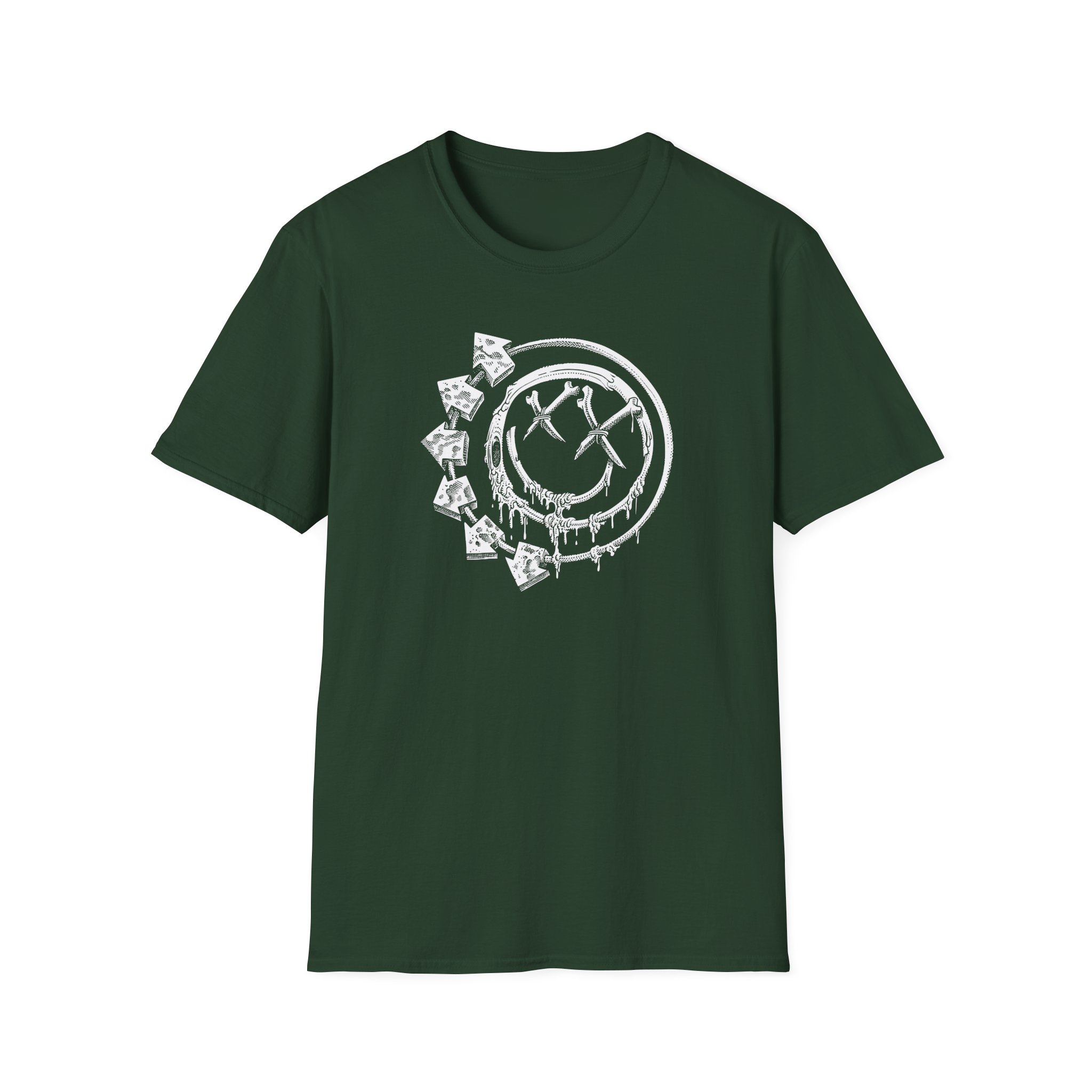 Blink 182 - Bones Unisex Softstyle T-Shirt