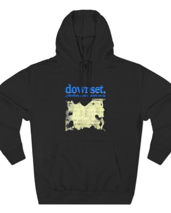 Downset Three-Panel Fleece Hoodie