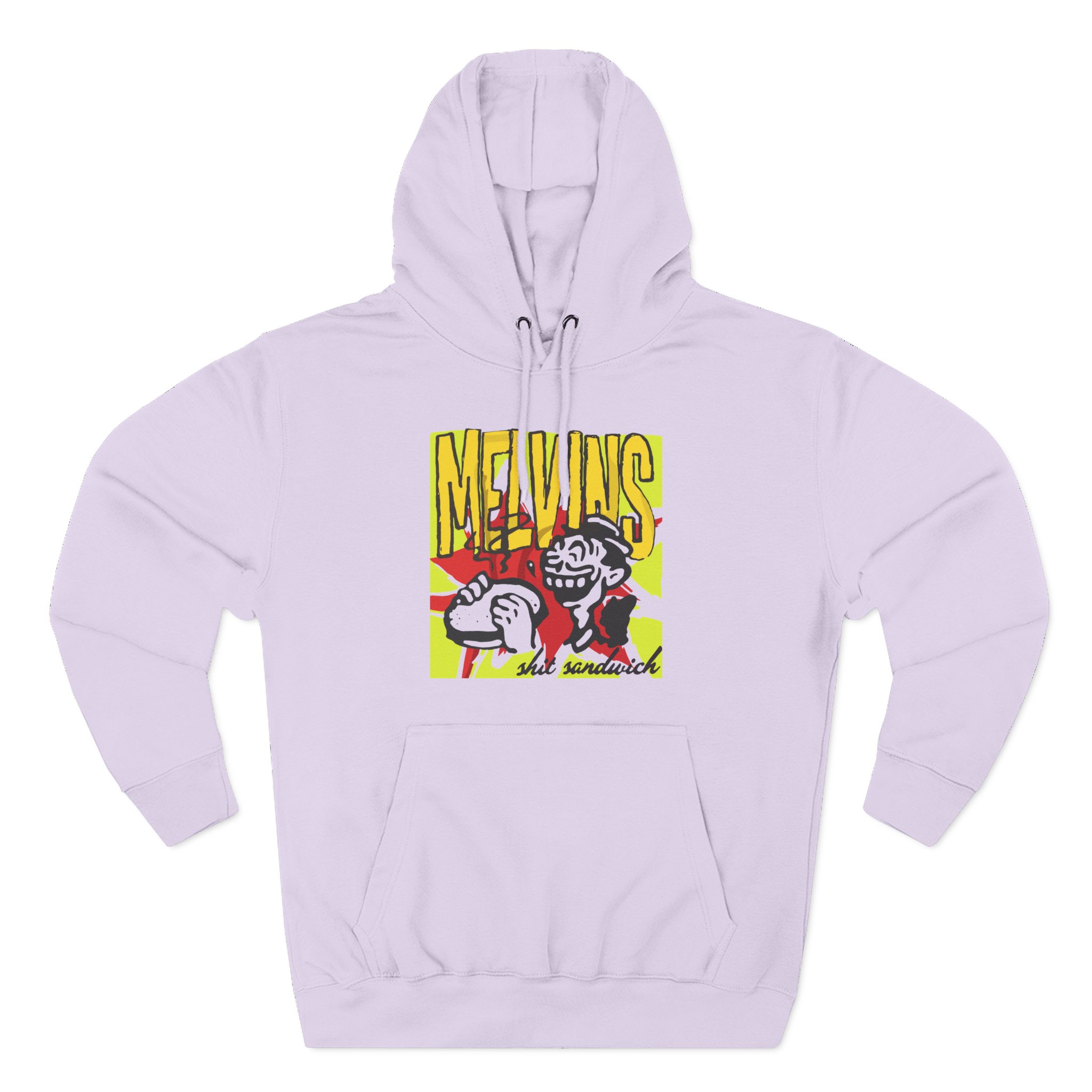 Melvins Sandwich Three-Panel Fleece Hoodie