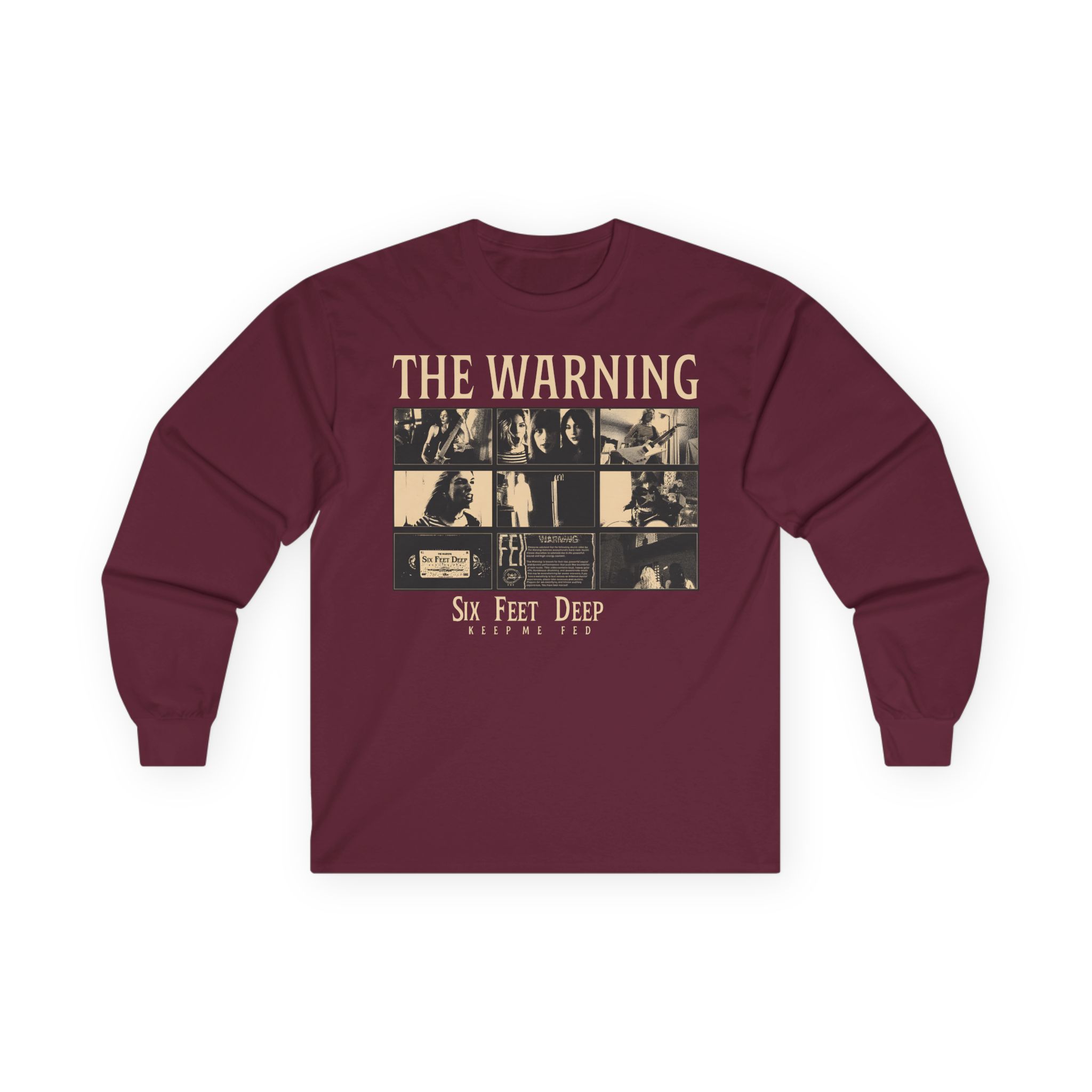 The Warning Six Feet Deep Unisex Ultra Cotton Long Sleeve Tee