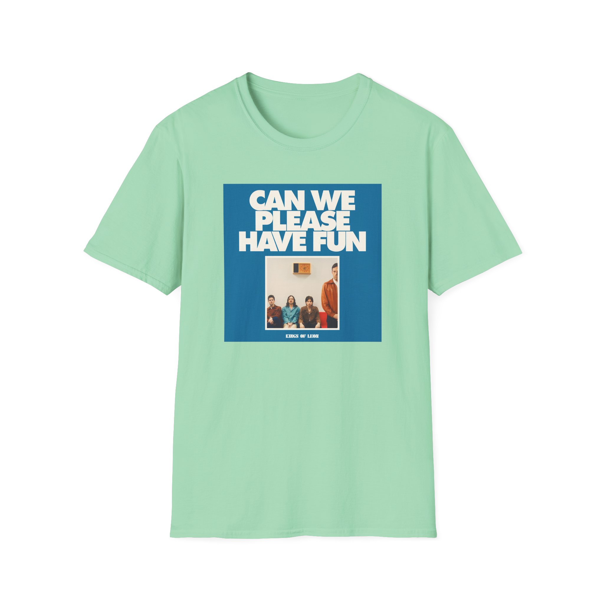 Kings of Leon Can We Please Have Fun Unisex Softstyle T-Shirt