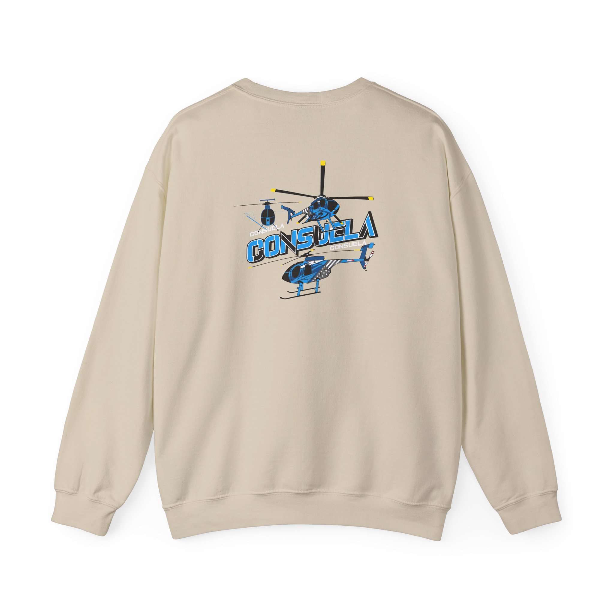 Cleetus Mcfarland Cleetus Consuela Helicopter Unisex Heavy Blendâ„¢ Crewneck Sweatshirt