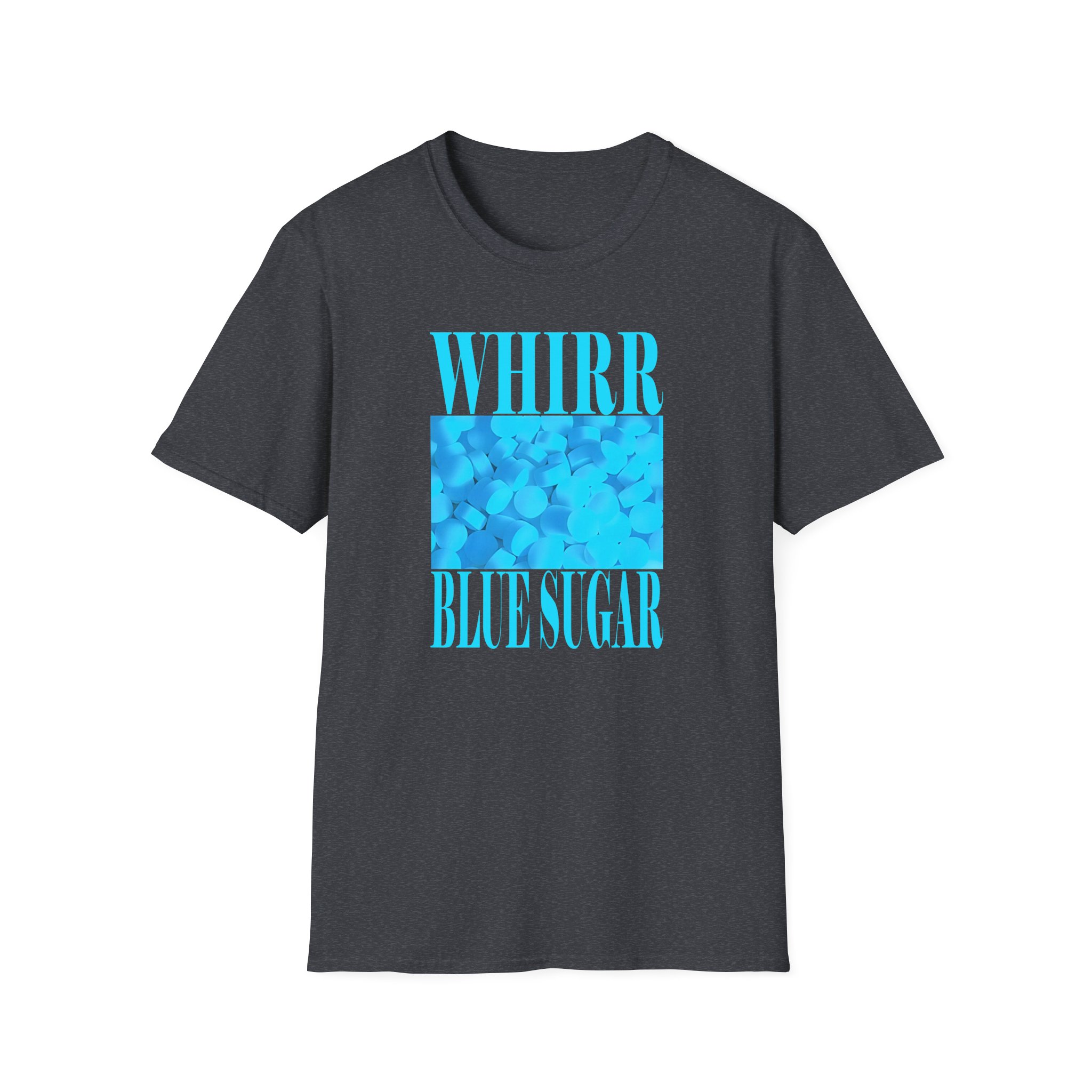 Whirr Blue Sugar Unisex Softstyle T-Shirt