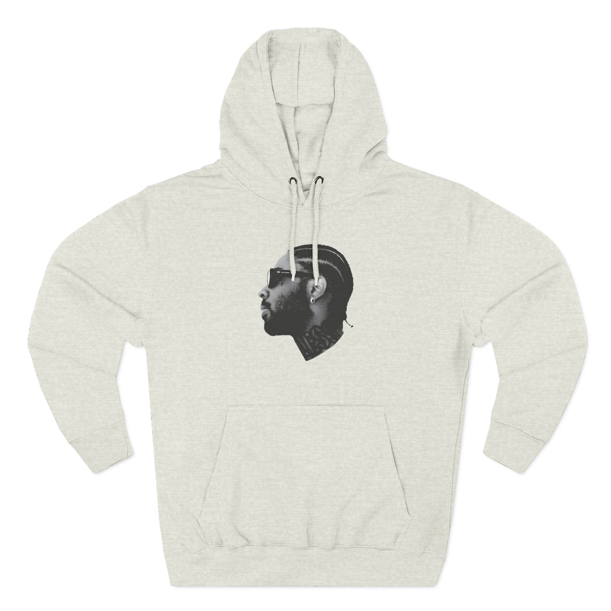Faiyaz Brent Side Face Three-Panel Fleece Hoodie