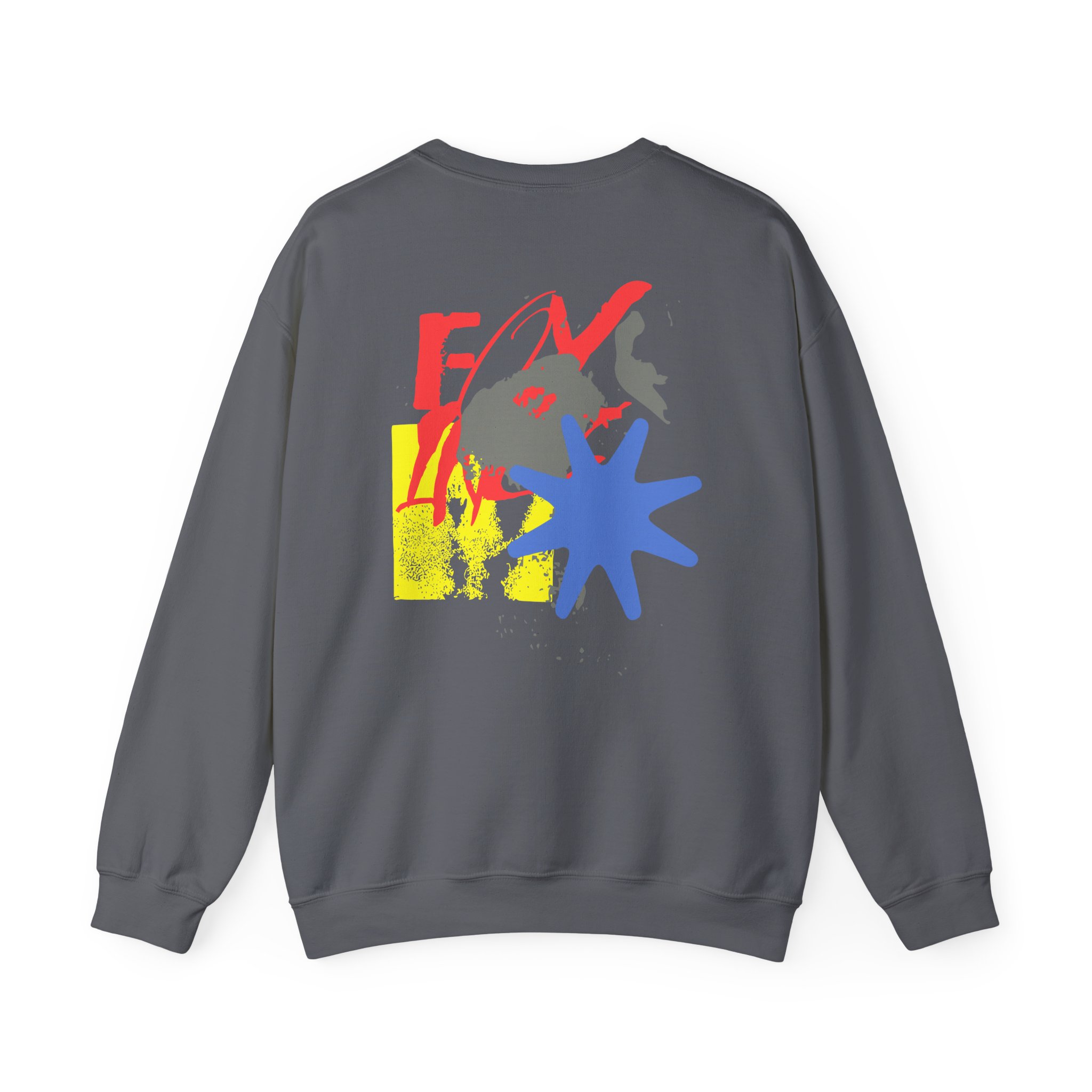 Foxing Shapes Unisex Heavy Blendâ„¢ Crewneck Sweatshirt