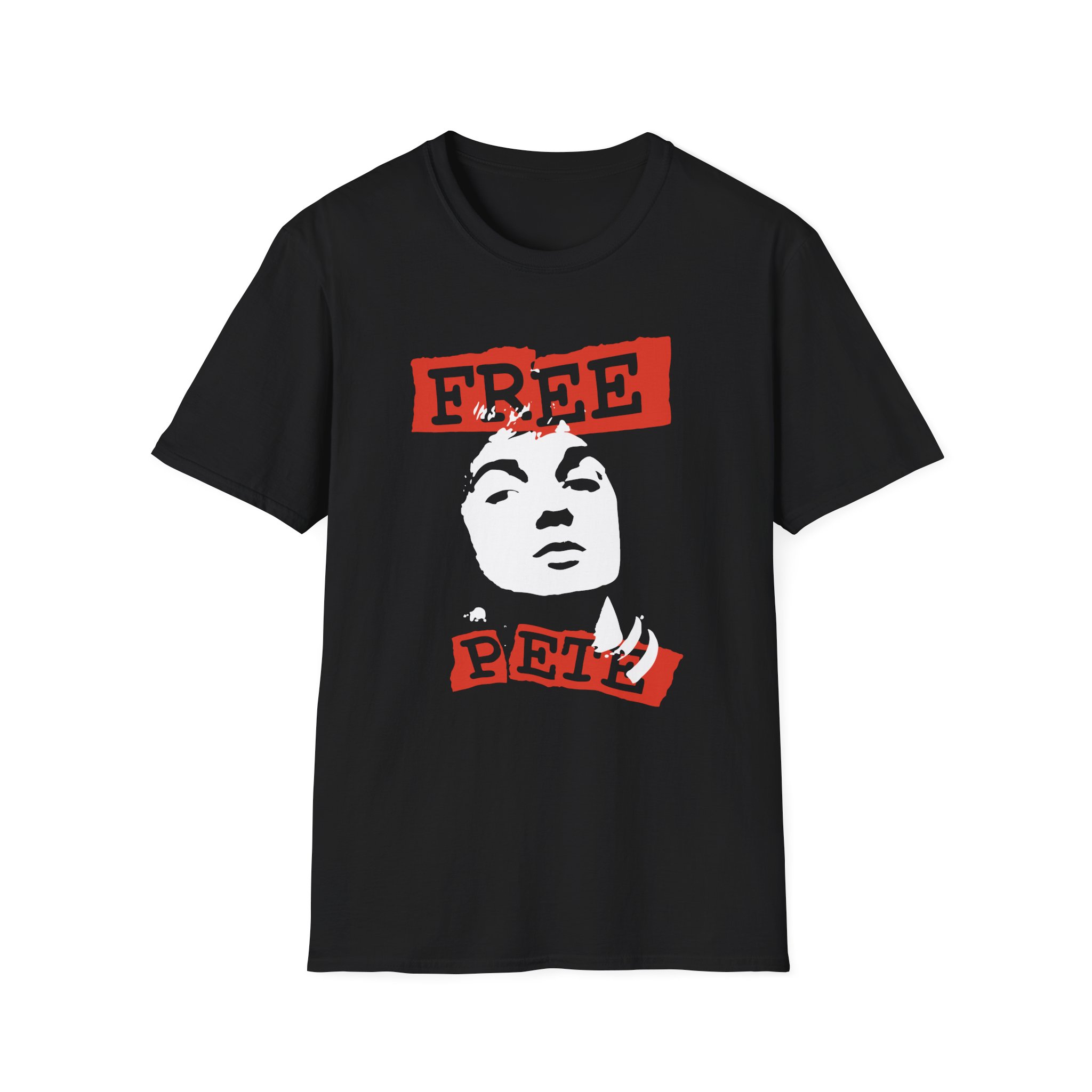 The Libertines Free Pete Unisex Softstyle T-Shirt
