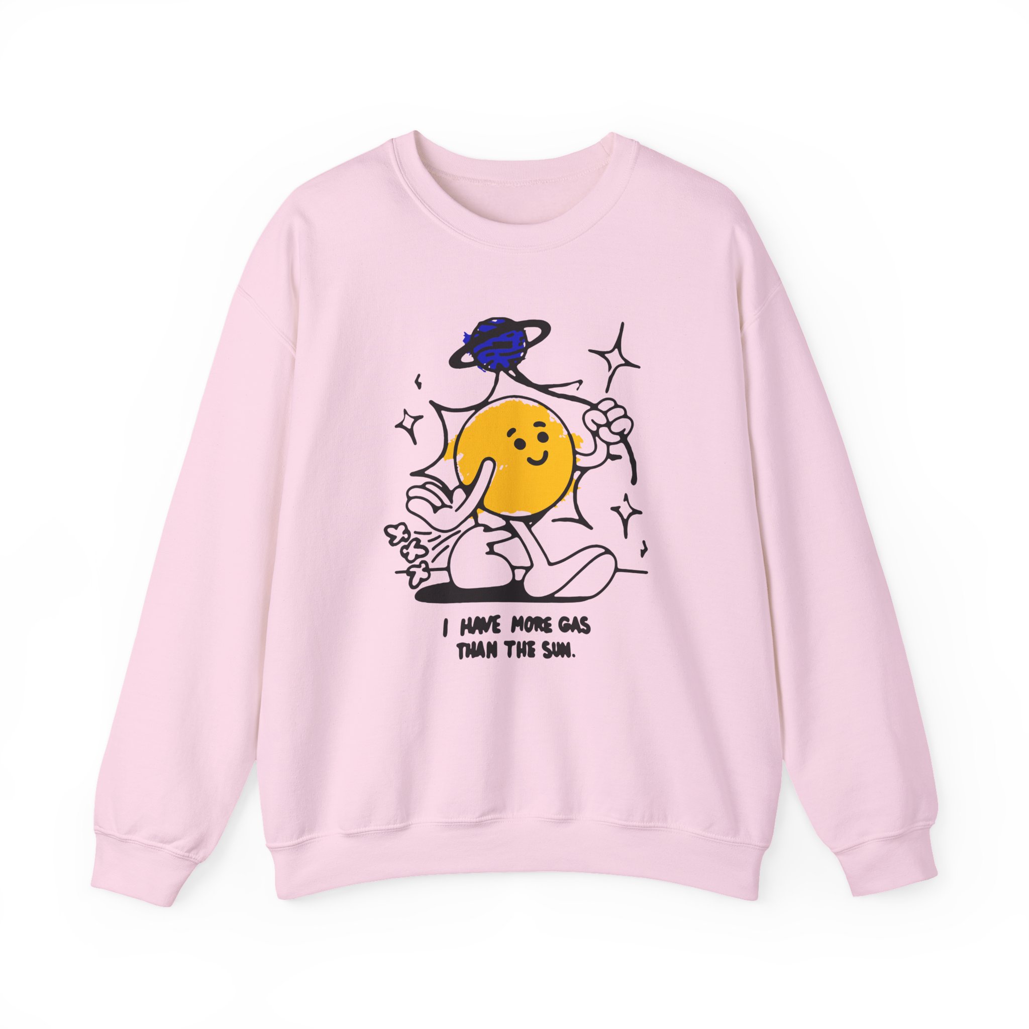 Chad Chad I Have More Gas Than the Sun Unisex Heavy Blendâ„¢ Crewneck Sweatshirt