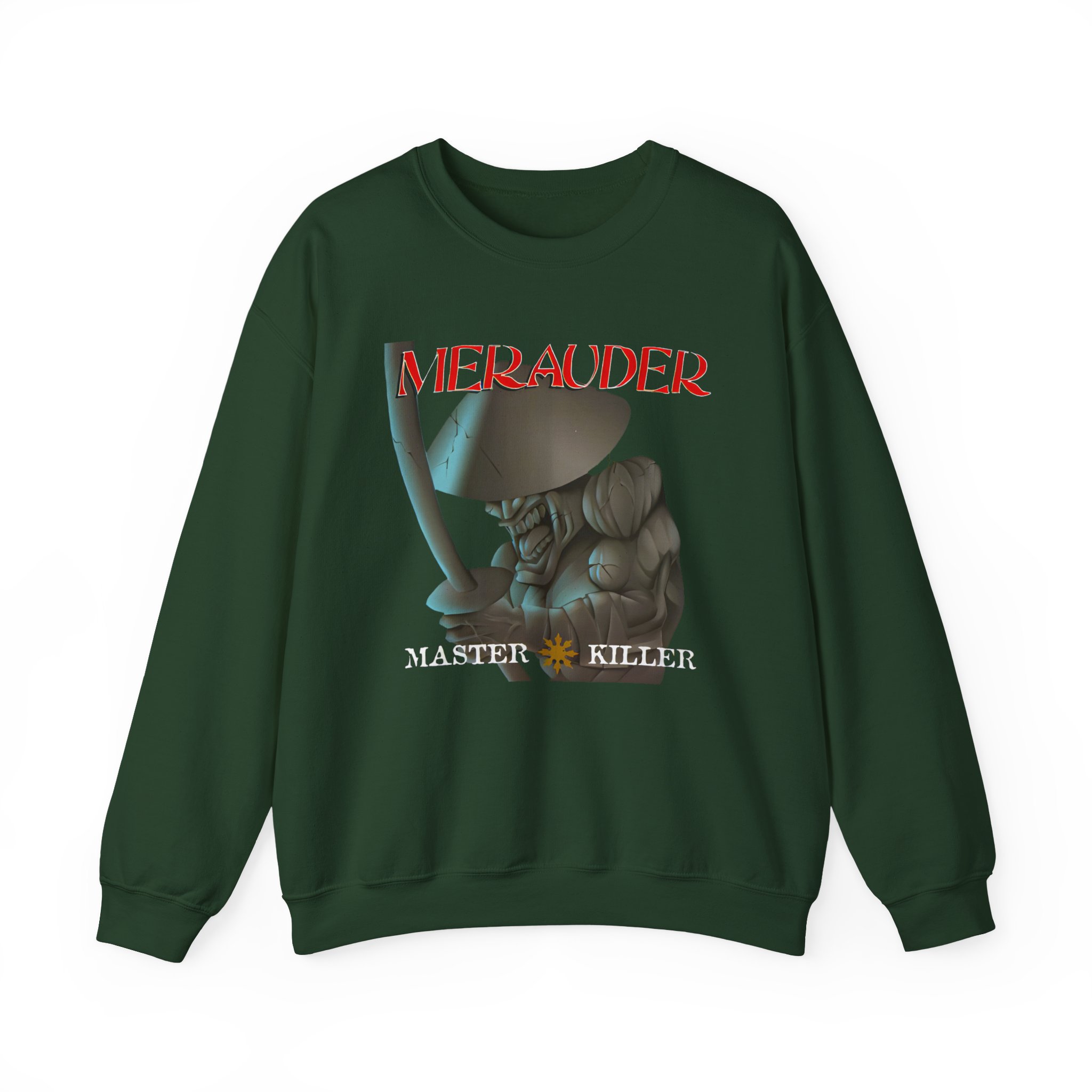 Merauder Master Killer Unisex Heavy Blendâ„¢ Crewneck Sweatshirt