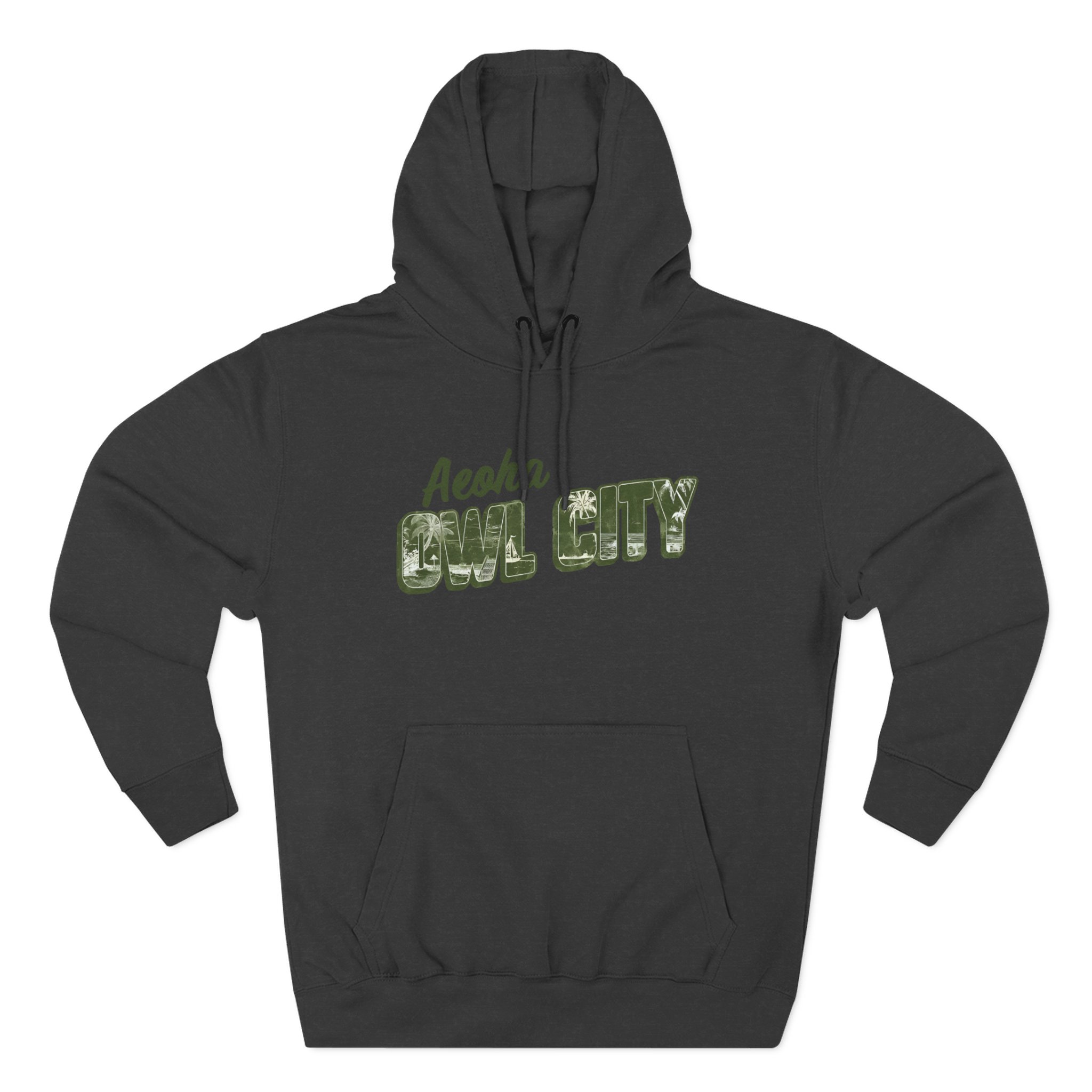 Owl City Three-Panel Fleece Hoodie