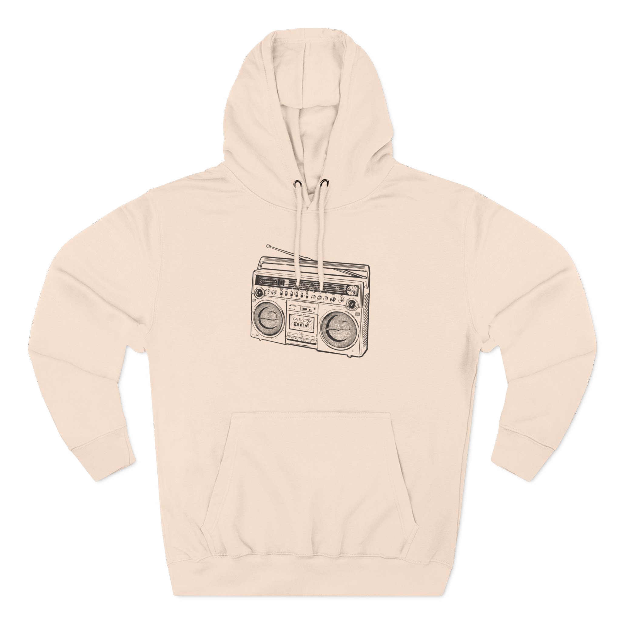 Owl City Boom Box Three-Panel Fleece Hoodie