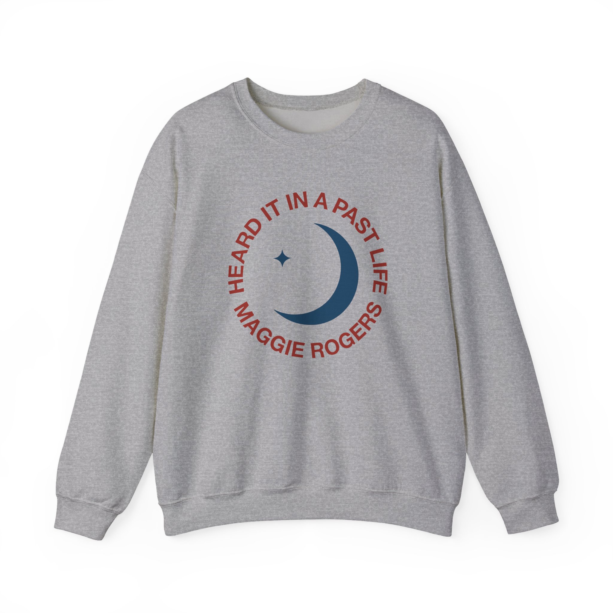 Maggie Rogers Heard It in a Past Life Lunar Unisex Heavy Blendâ„¢ Crewneck Sweatshirt