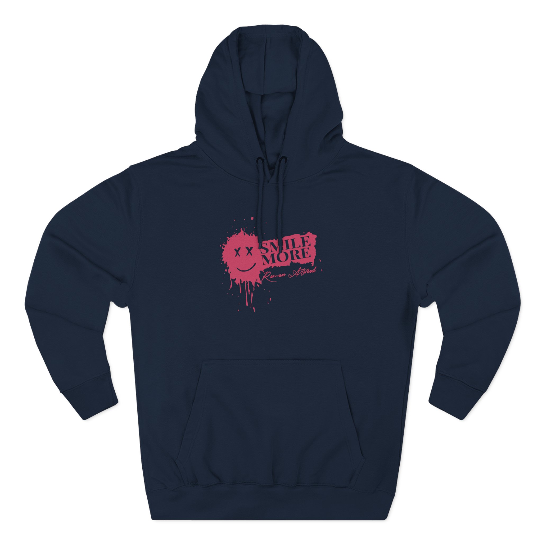 Roman Atwood Smile More Three-Panel Fleece Hoodie