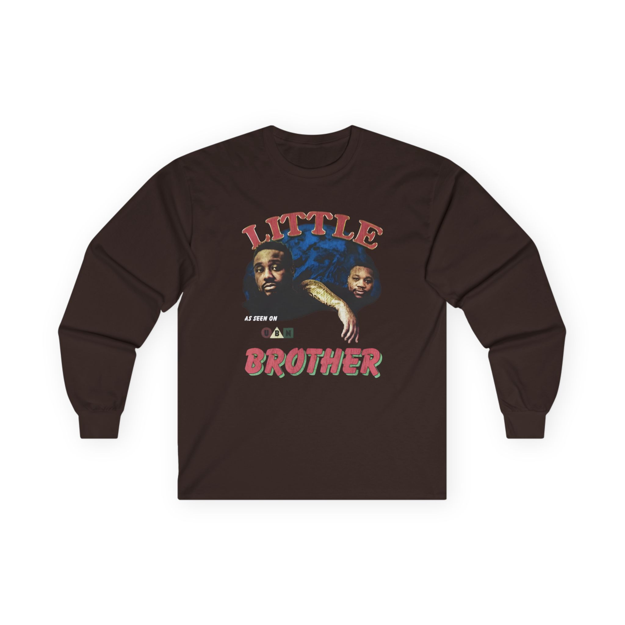 Little Brother Vintage Photo Unisex Ultra Cotton Long Sleeve Tee