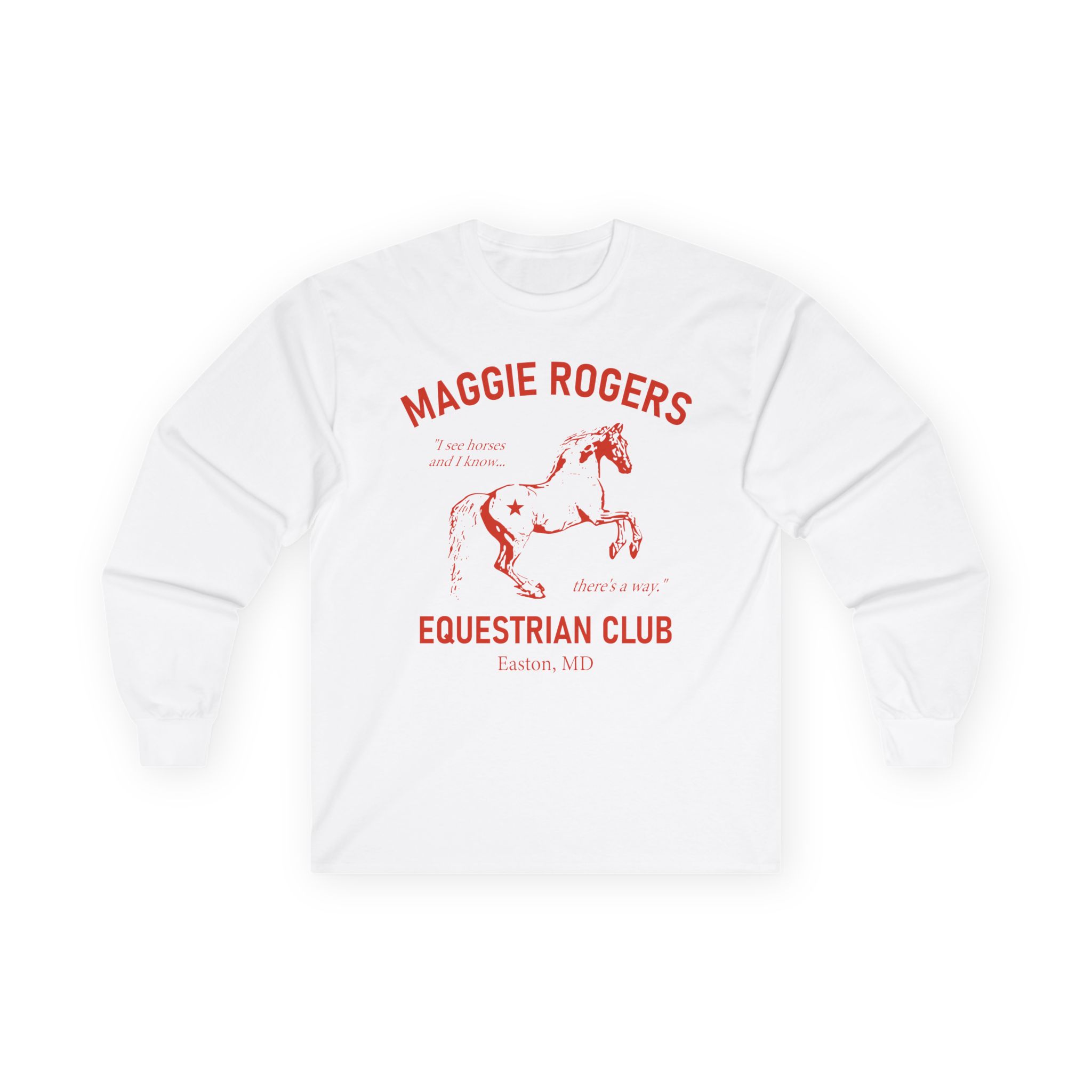 Maggie Rogers Equestrian Club Unisex Ultra Cotton Long Sleeve Tee