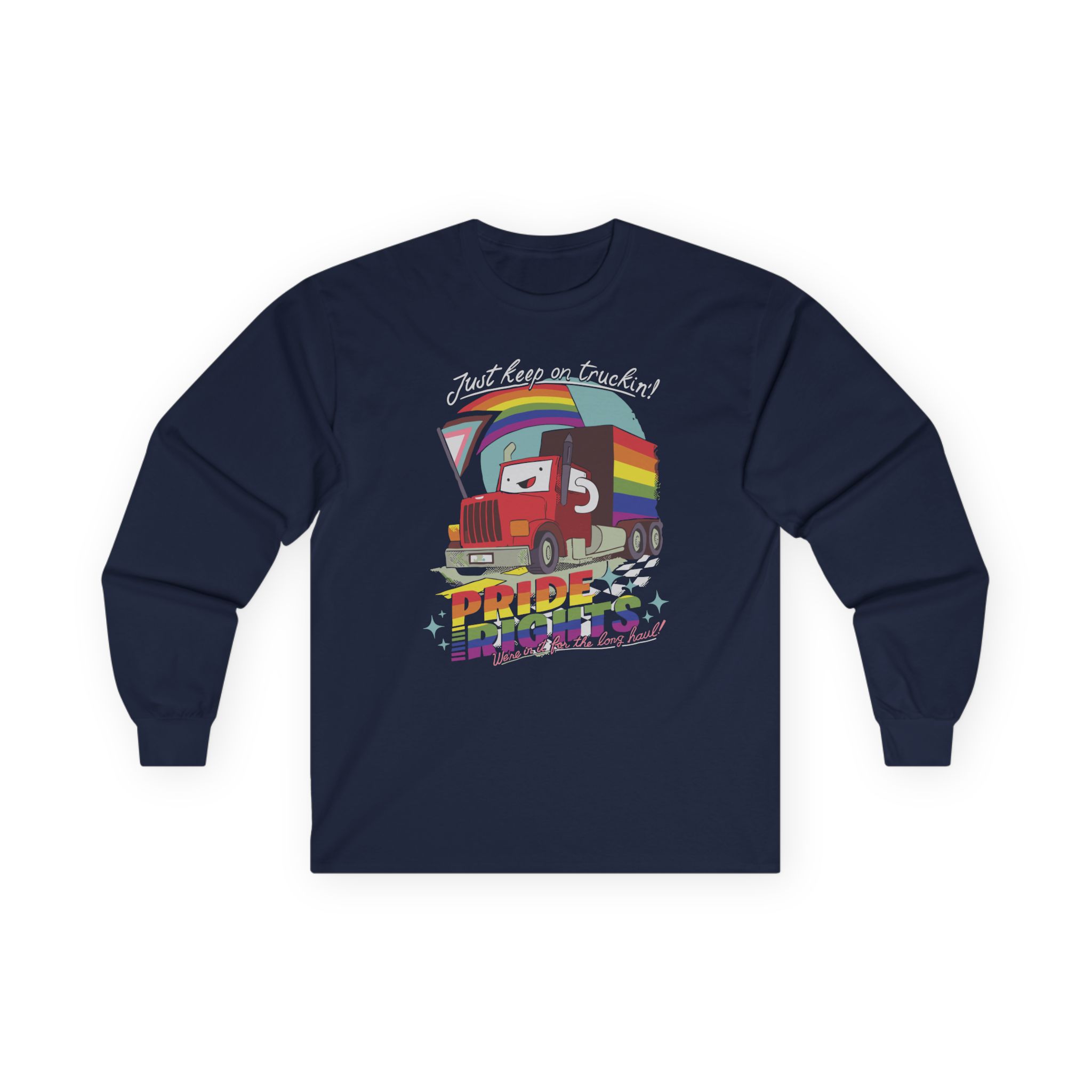 Drawfee Pride Unisex Ultra Cotton Long Sleeve Tee