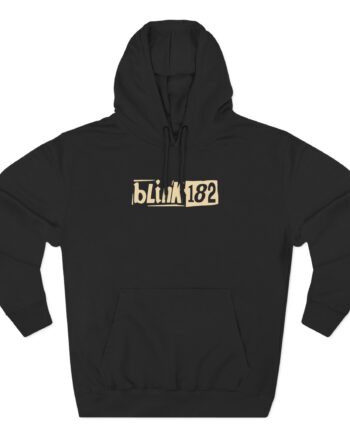 Blink 182 Three-Panel Fleece Hoodie