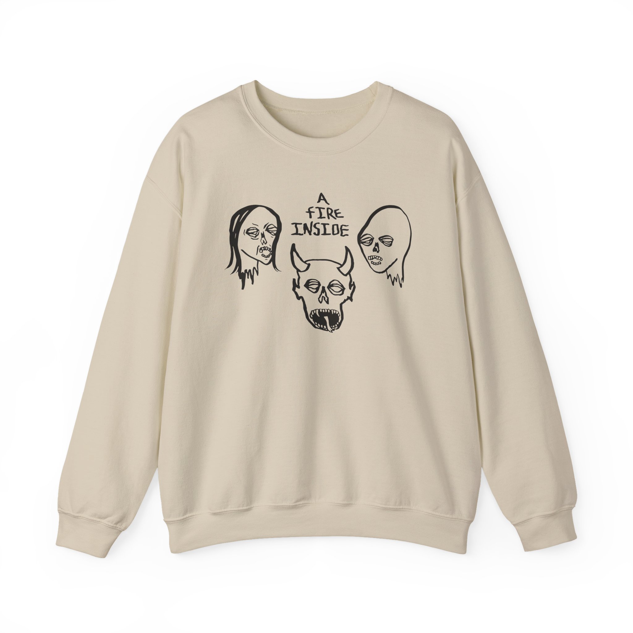 Afi Faces Unisex Heavy Blendâ„¢ Crewneck Sweatshirt