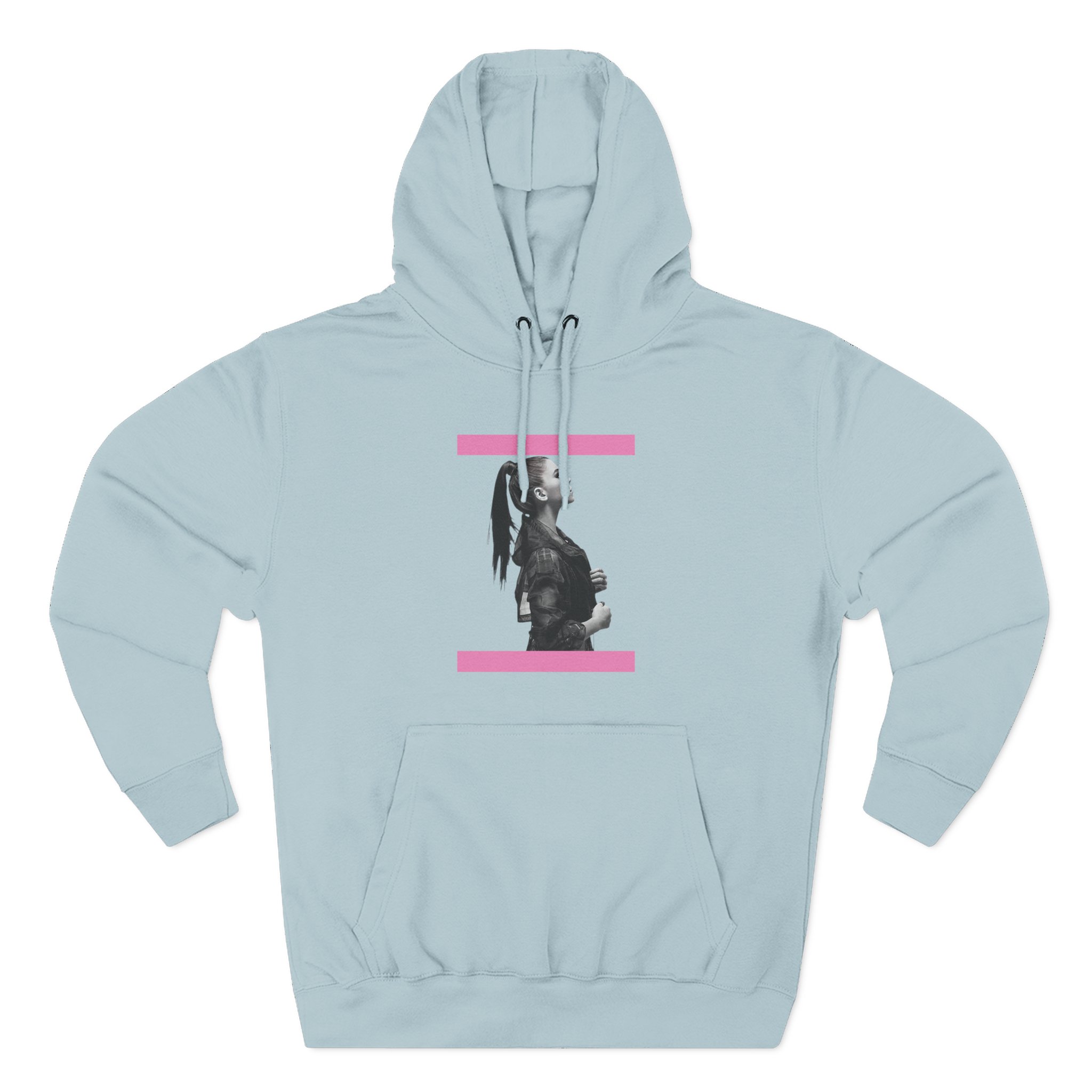 Hailee Steinfeld Pretty in Pink Three-Panel Fleece Hoodie