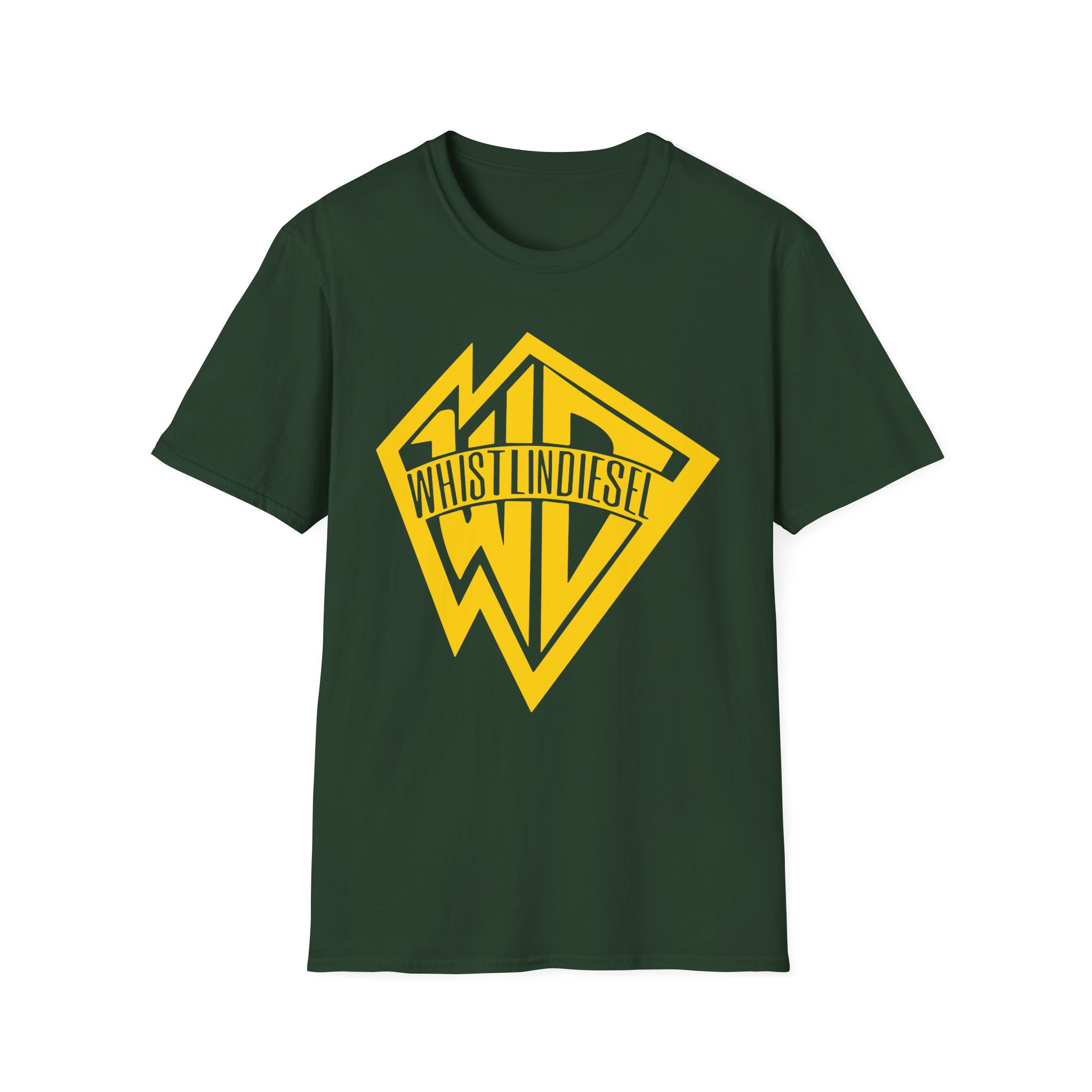 Whistlindiesel Gold Logo Unisex Softstyle T-Shirt