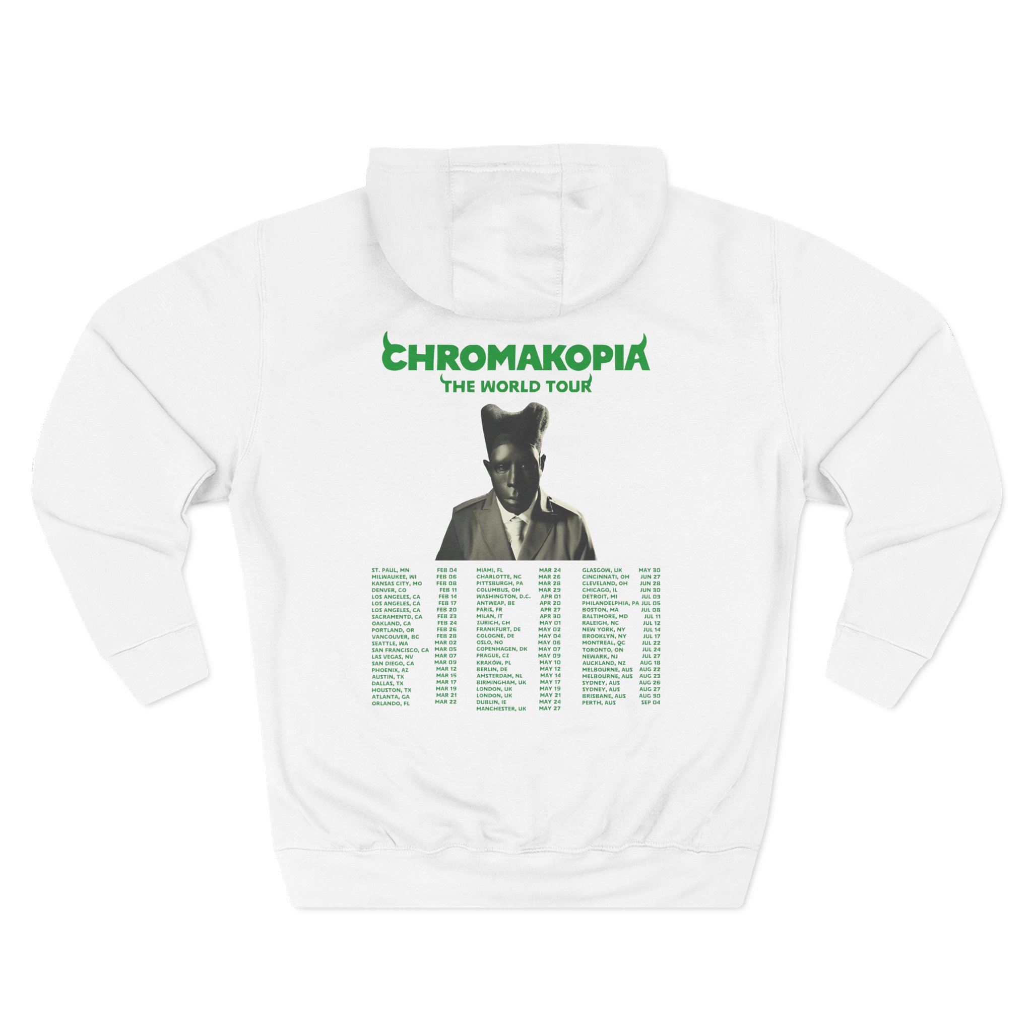 Chromakopia Tour Three-Panel Fleece Hoodie
