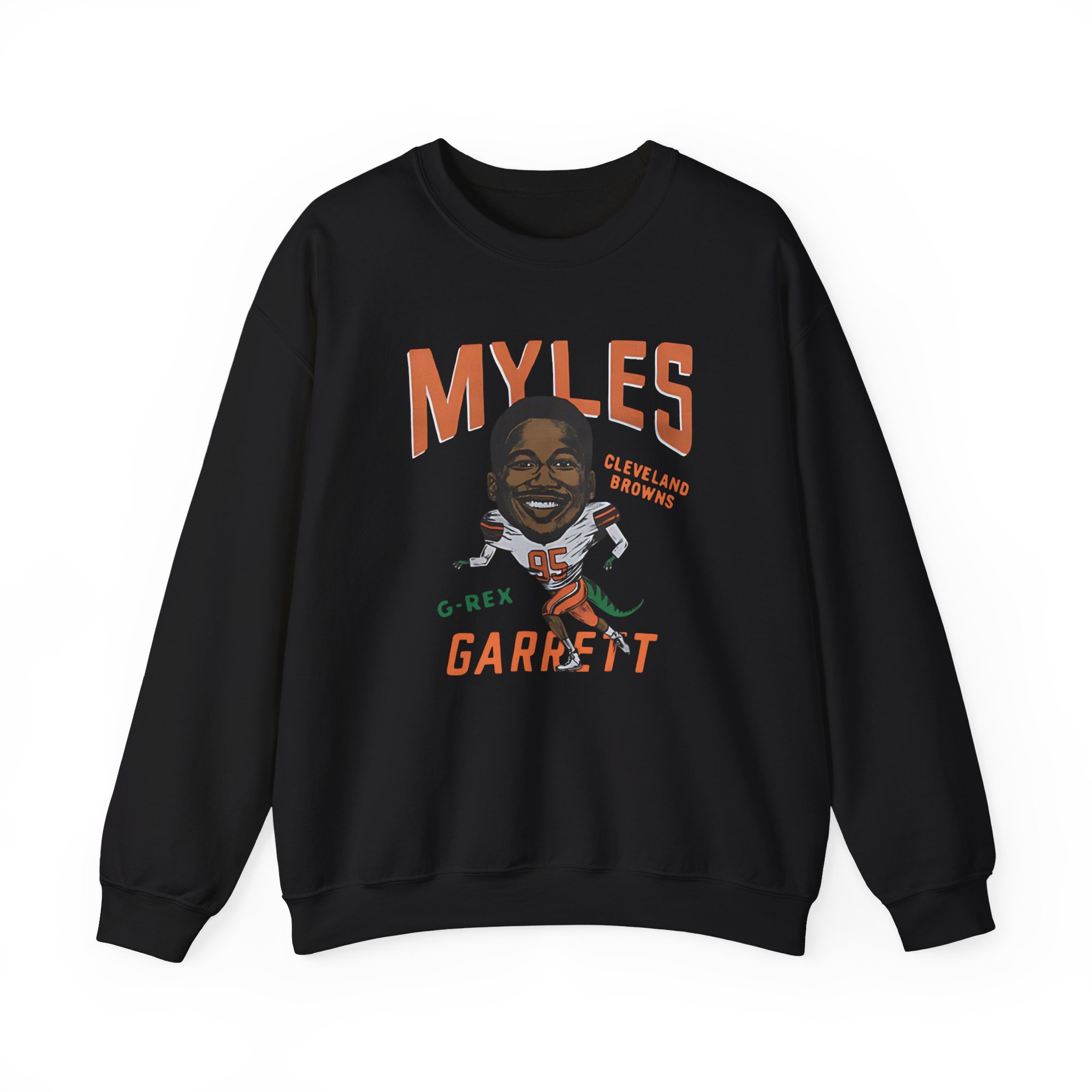 Myles Garrett Cleveland Browns Unisex Heavy Blendâ„¢ Crewneck Sweatshirt