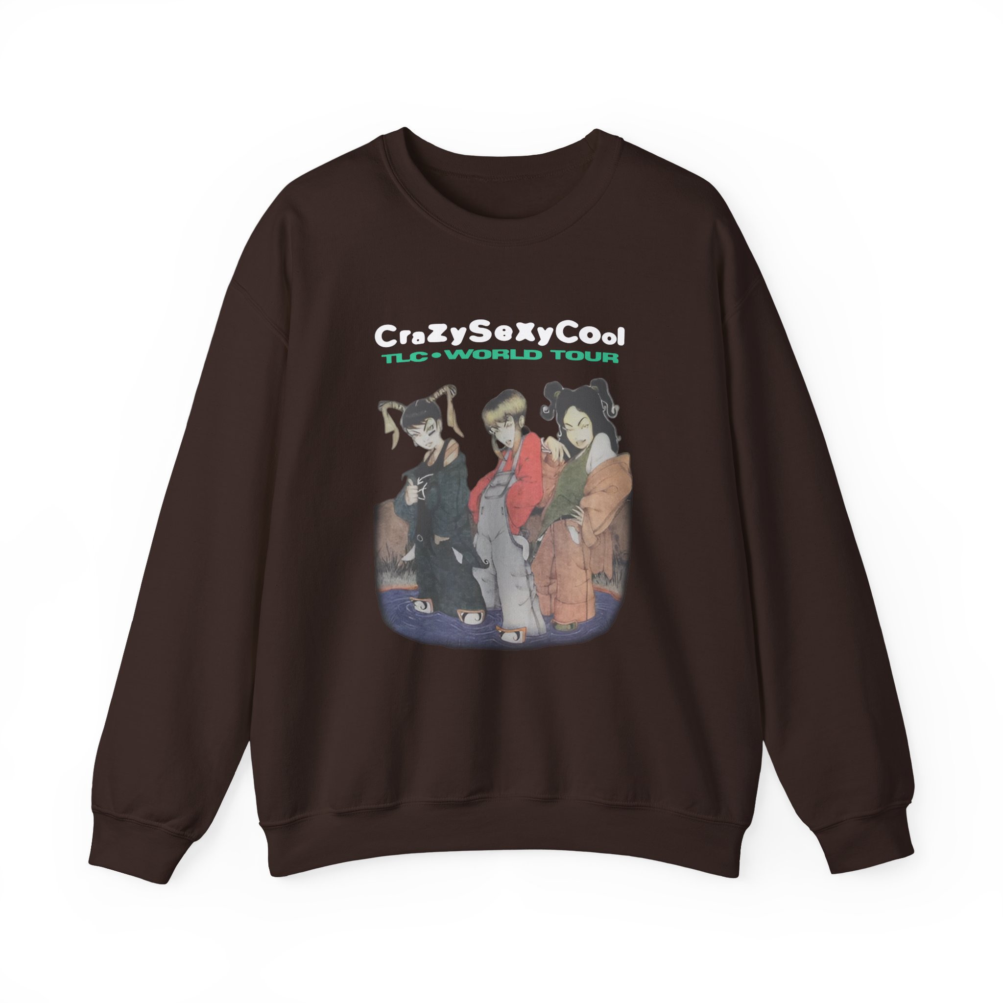 TLC CrazySexyCool Anime Unisex Heavy Blendâ„¢ Crewneck Sweatshirt