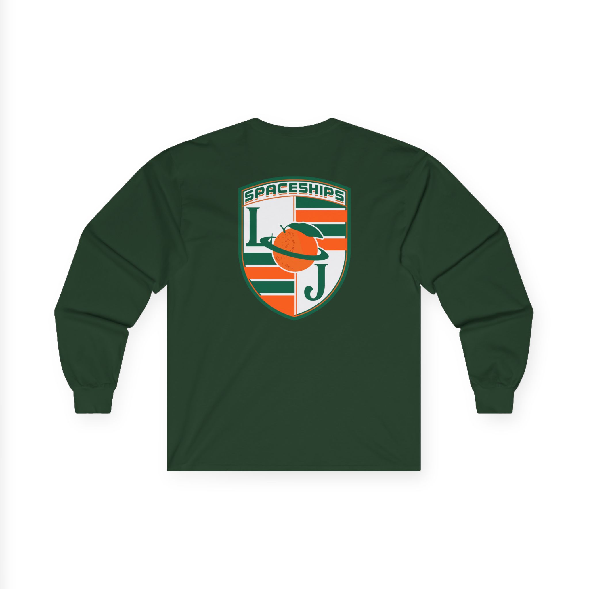 Larry June Badge Unisex Ultra Cotton Long Sleeve Tee