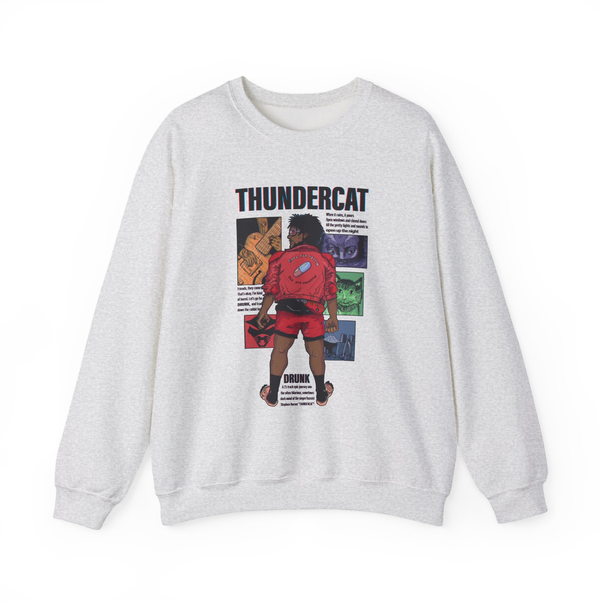 Thundercat Manga Unisex Heavy Blendâ„¢ Crewneck Sweatshirt