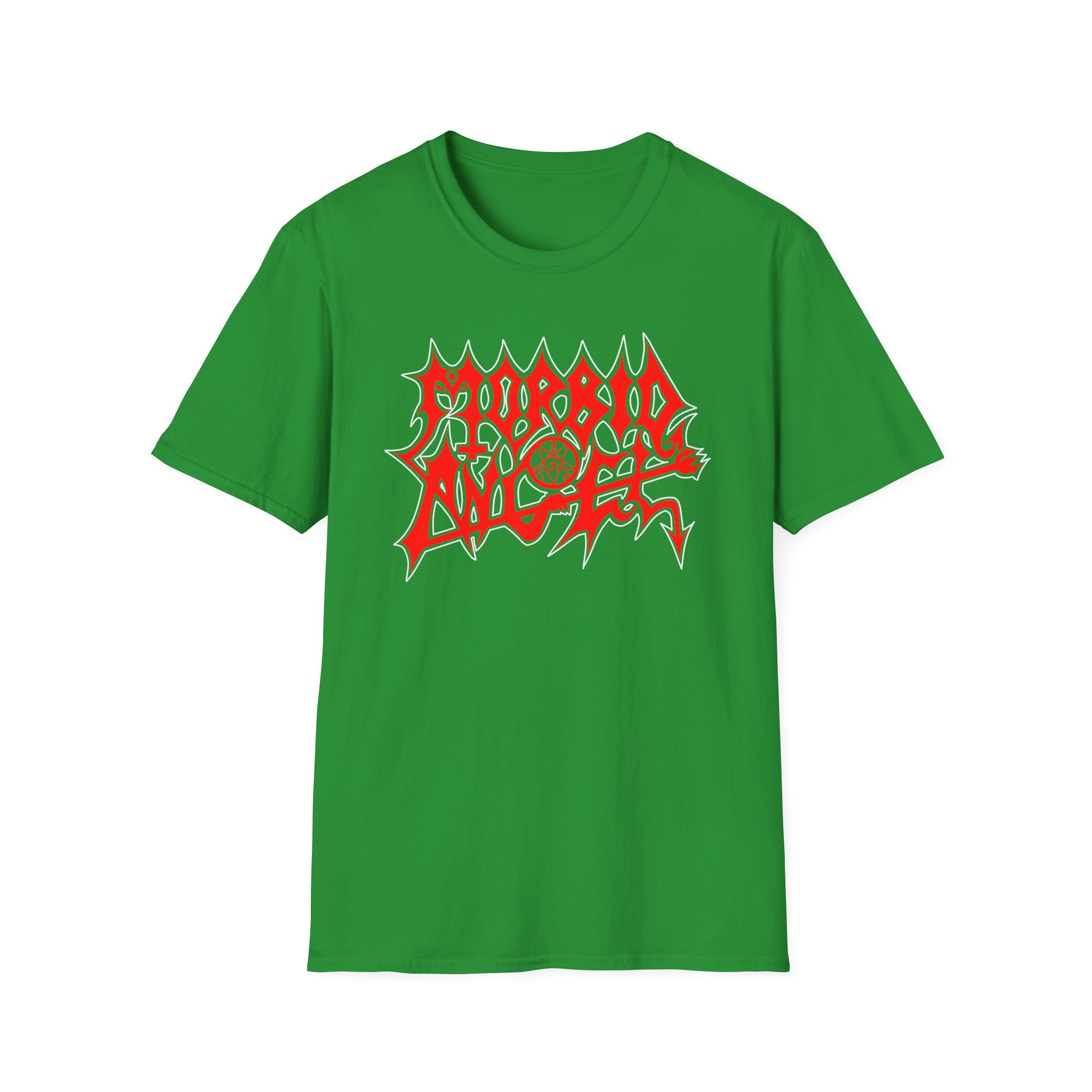 Morbid Angel Red Logo Unisex Softstyle T-Shirt
